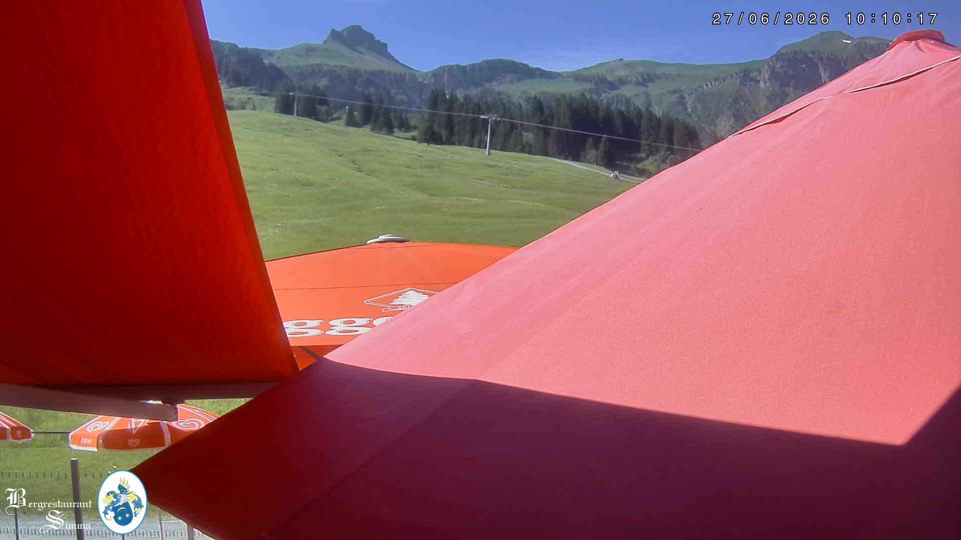 Archiv Foto Webcam Mellau: Aussicht vom Bergrestaurant Simma