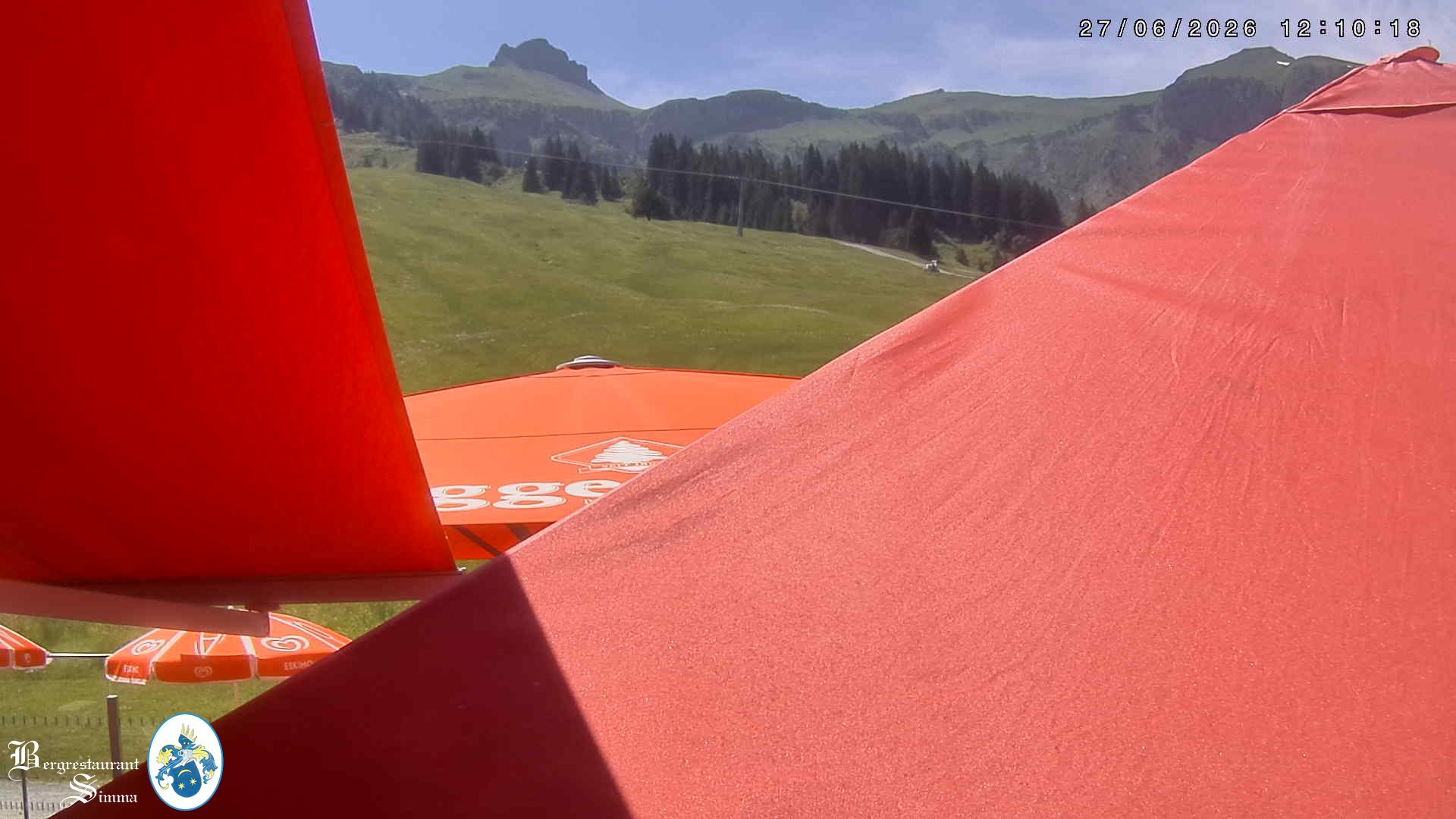 Archiv Foto Webcam Mellau: Aussicht vom Bergrestaurant Simma