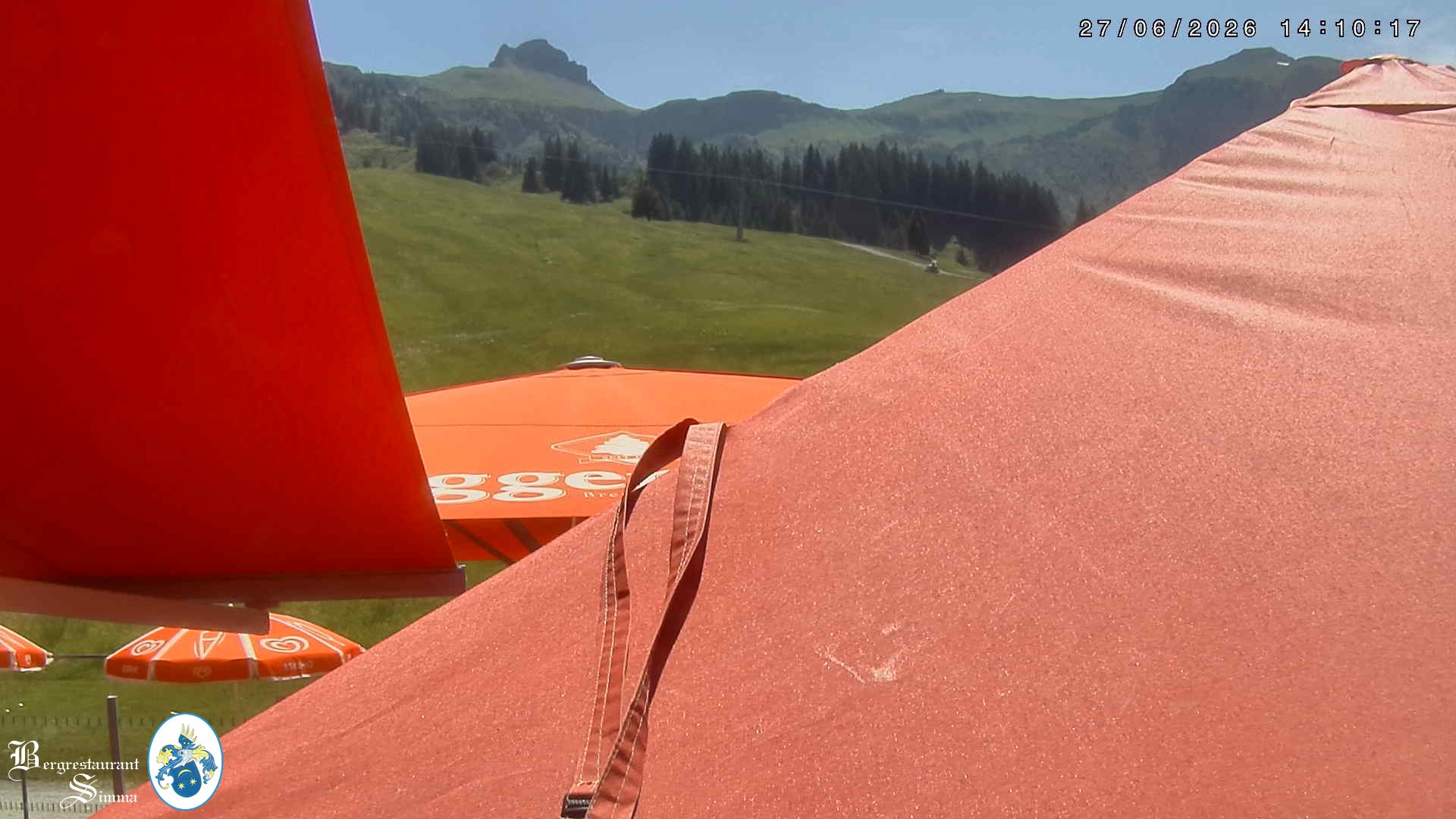 Archiv Foto Webcam Mellau: Aussicht vom Bergrestaurant Simma