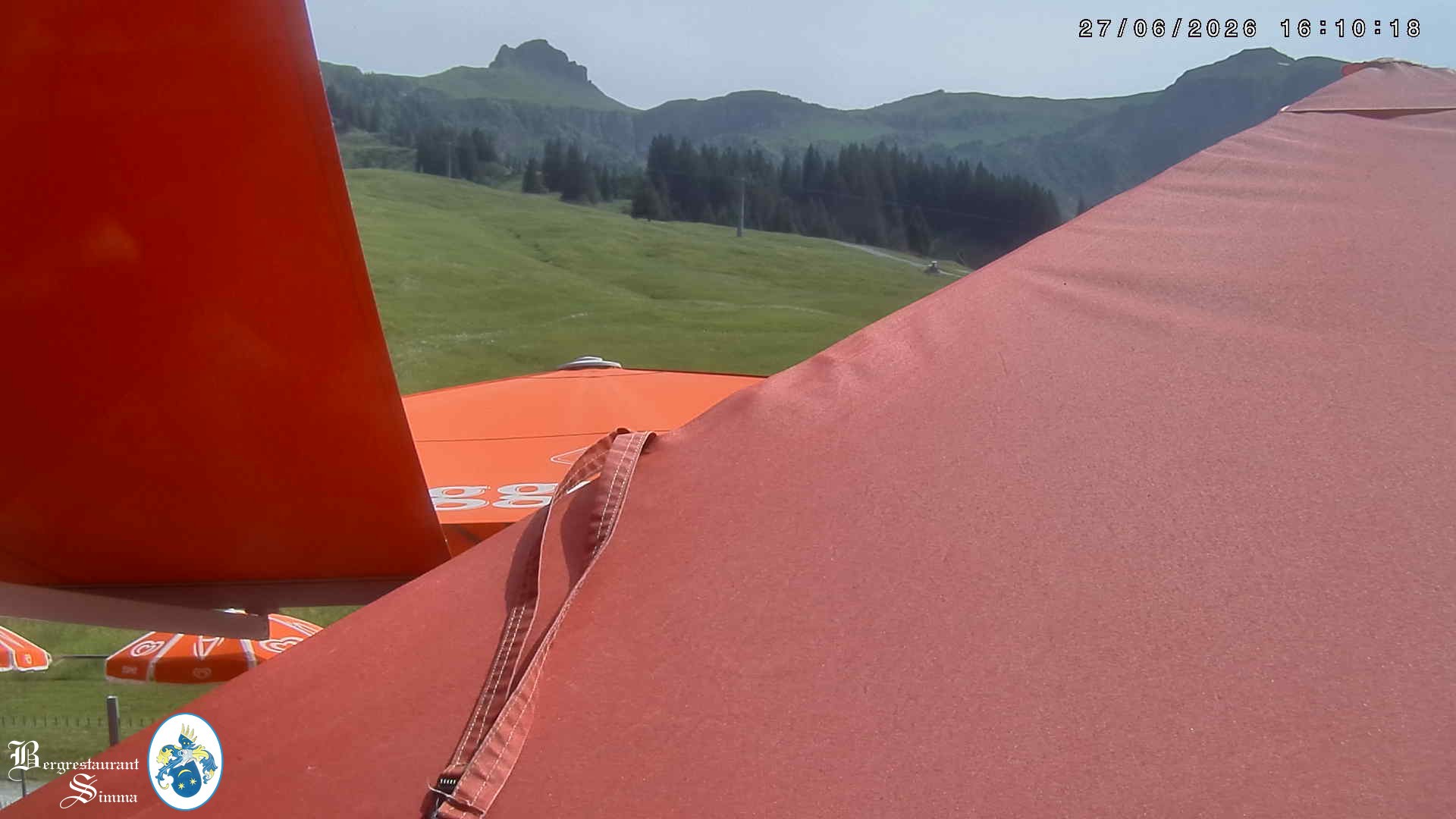 Archiv Foto Webcam Mellau: Aussicht vom Bergrestaurant Simma