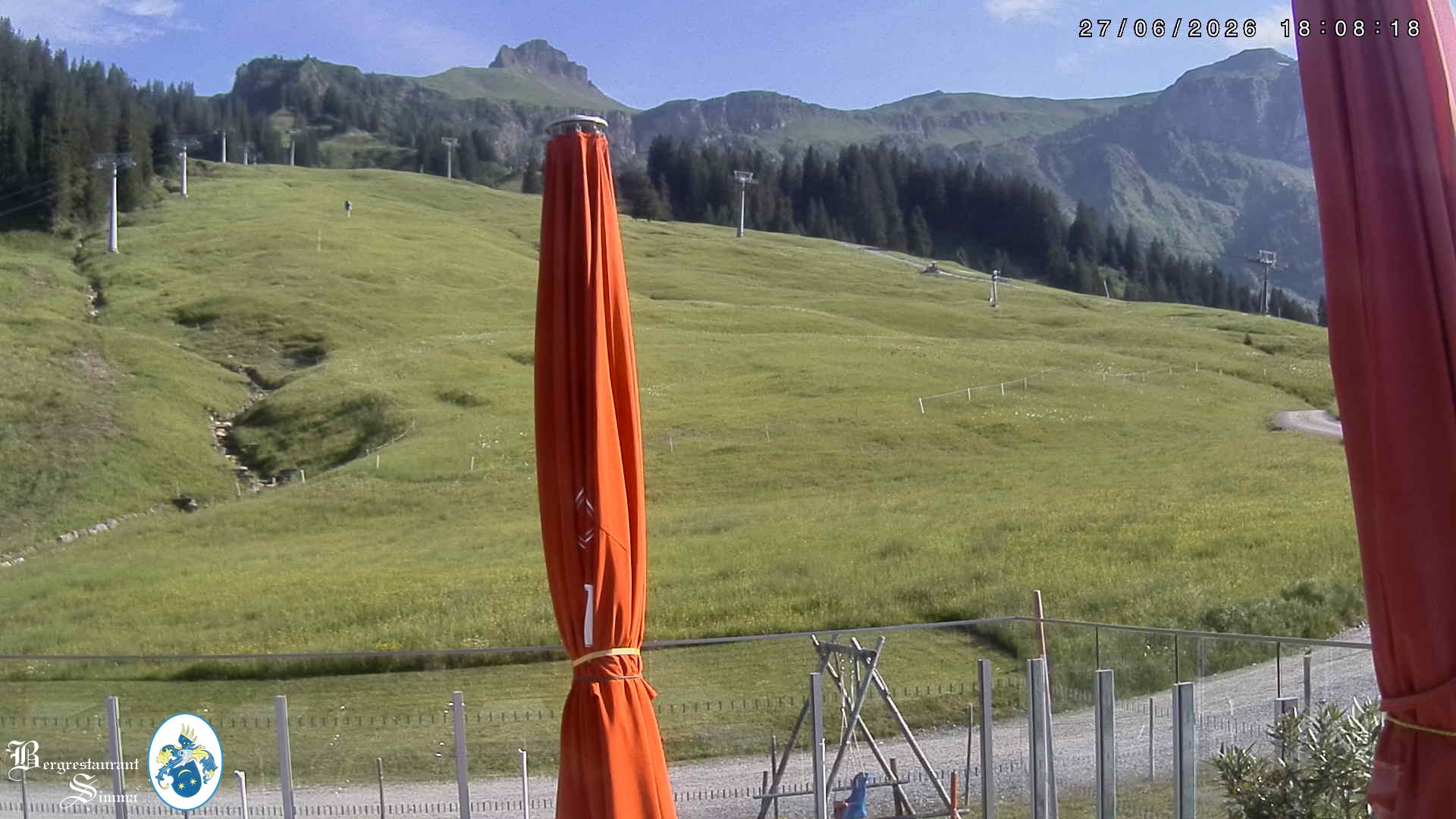 Archiv Foto Webcam Mellau: Aussicht vom Bergrestaurant Simma