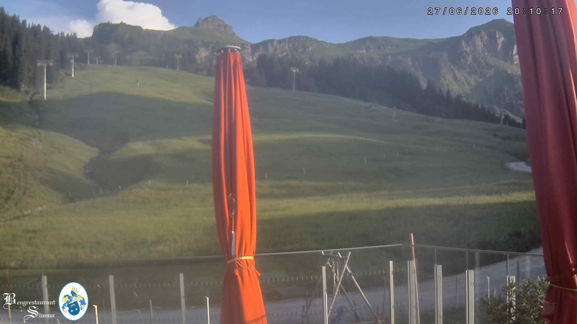 Archiv Foto Webcam Mellau: Aussicht vom Bergrestaurant Simma