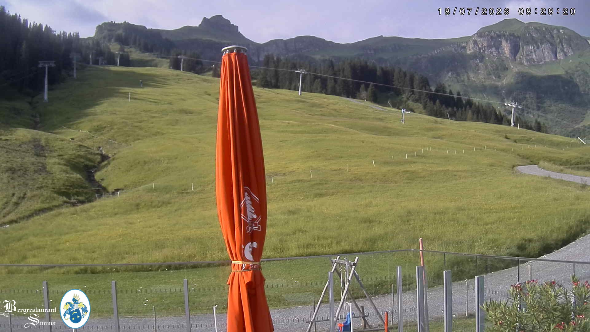Archiv Foto Webcam Mellau: Aussicht vom Bergrestaurant Simma