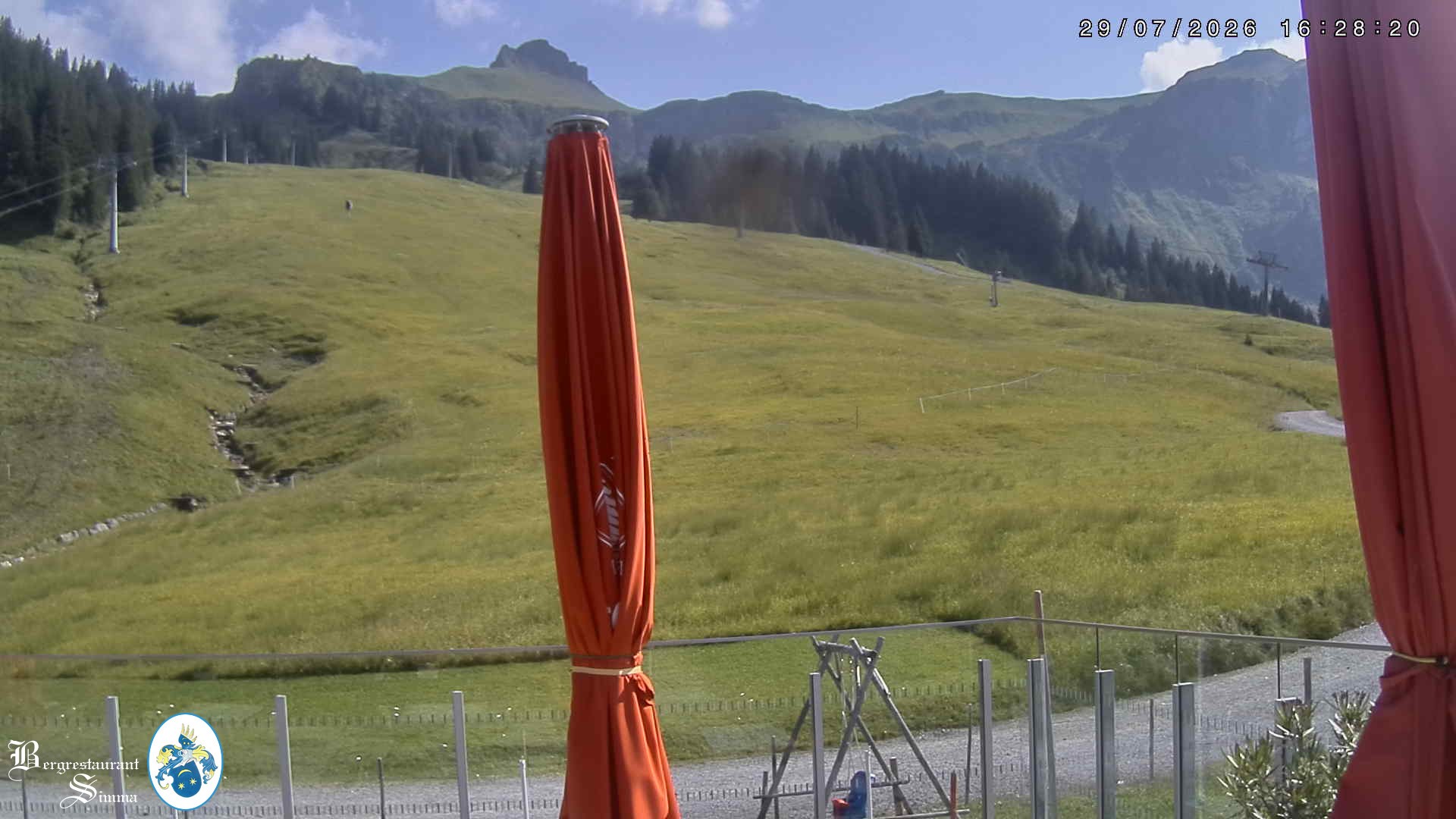 Archiv Foto Webcam Mellau: Aussicht vom Bergrestaurant Simma