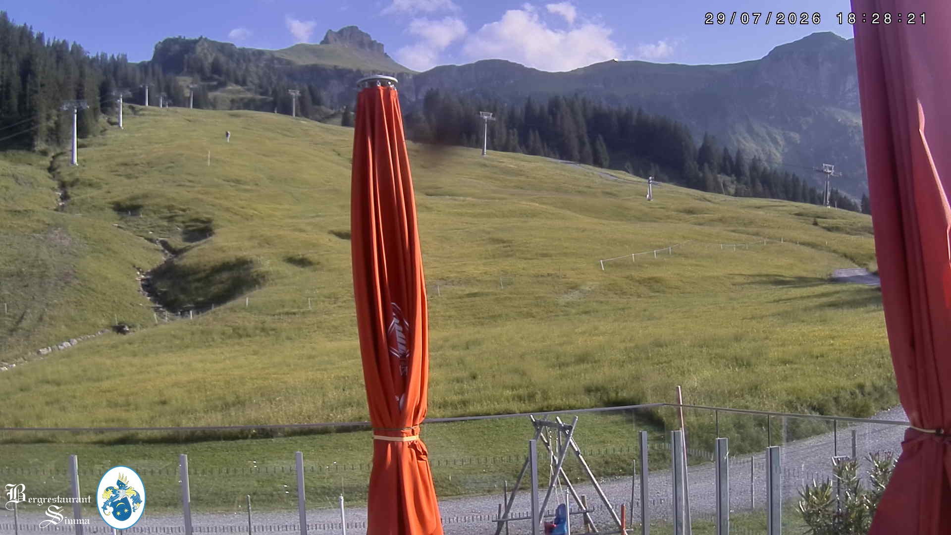 Archiv Foto Webcam Mellau: Aussicht vom Bergrestaurant Simma