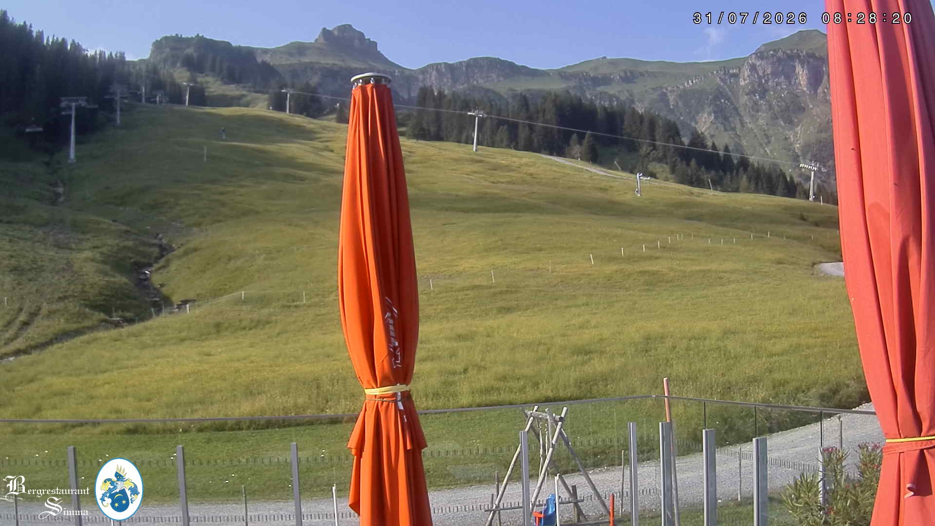 Archiv Foto Webcam Mellau: Aussicht vom Bergrestaurant Simma