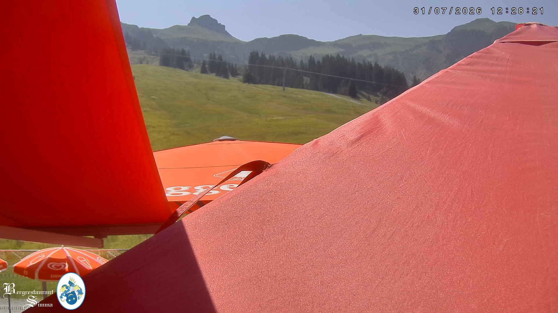 Archiv Foto Webcam Mellau: Aussicht vom Bergrestaurant Simma