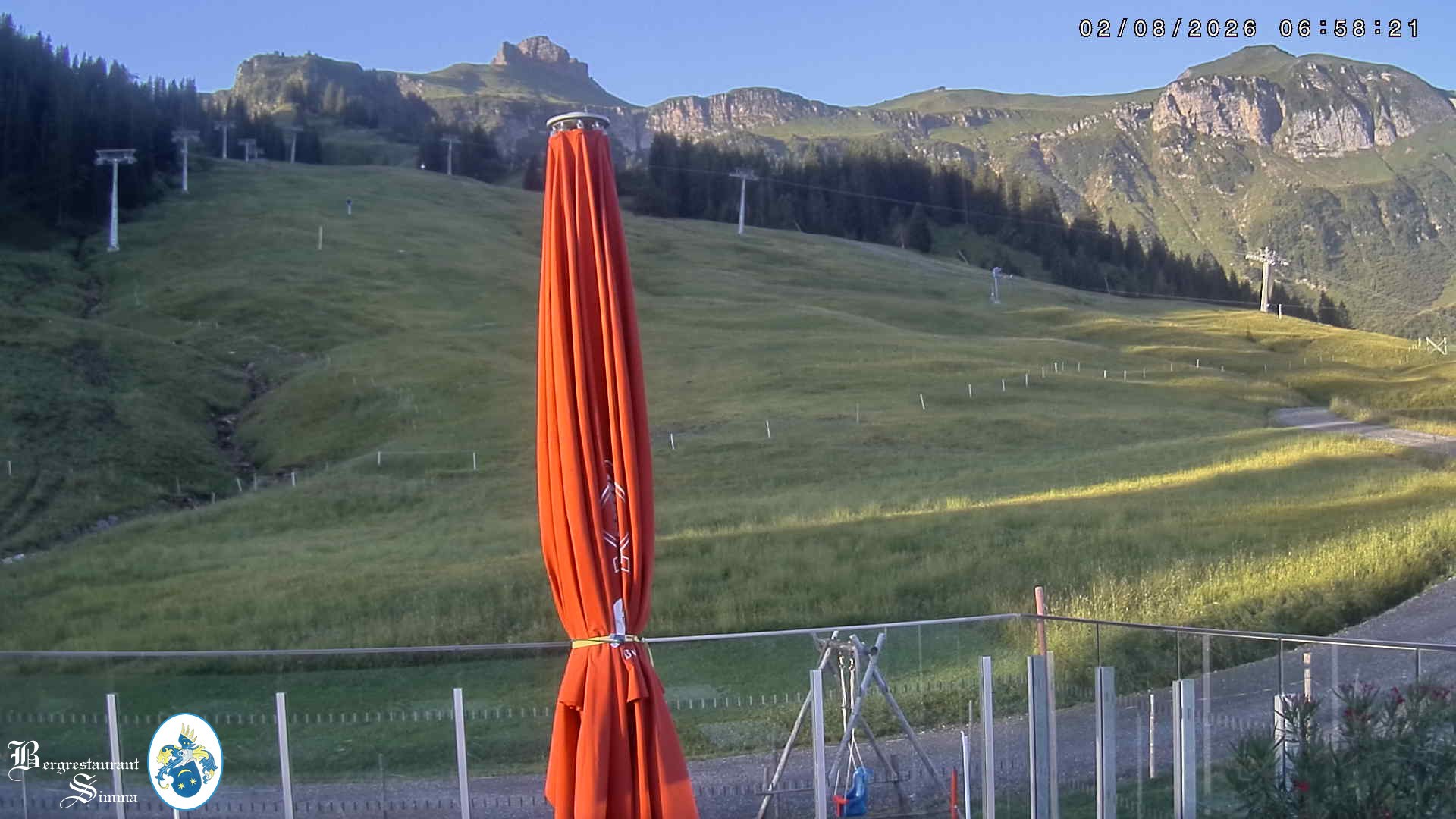 Archiv Foto Webcam Mellau: Aussicht vom Bergrestaurant Simma