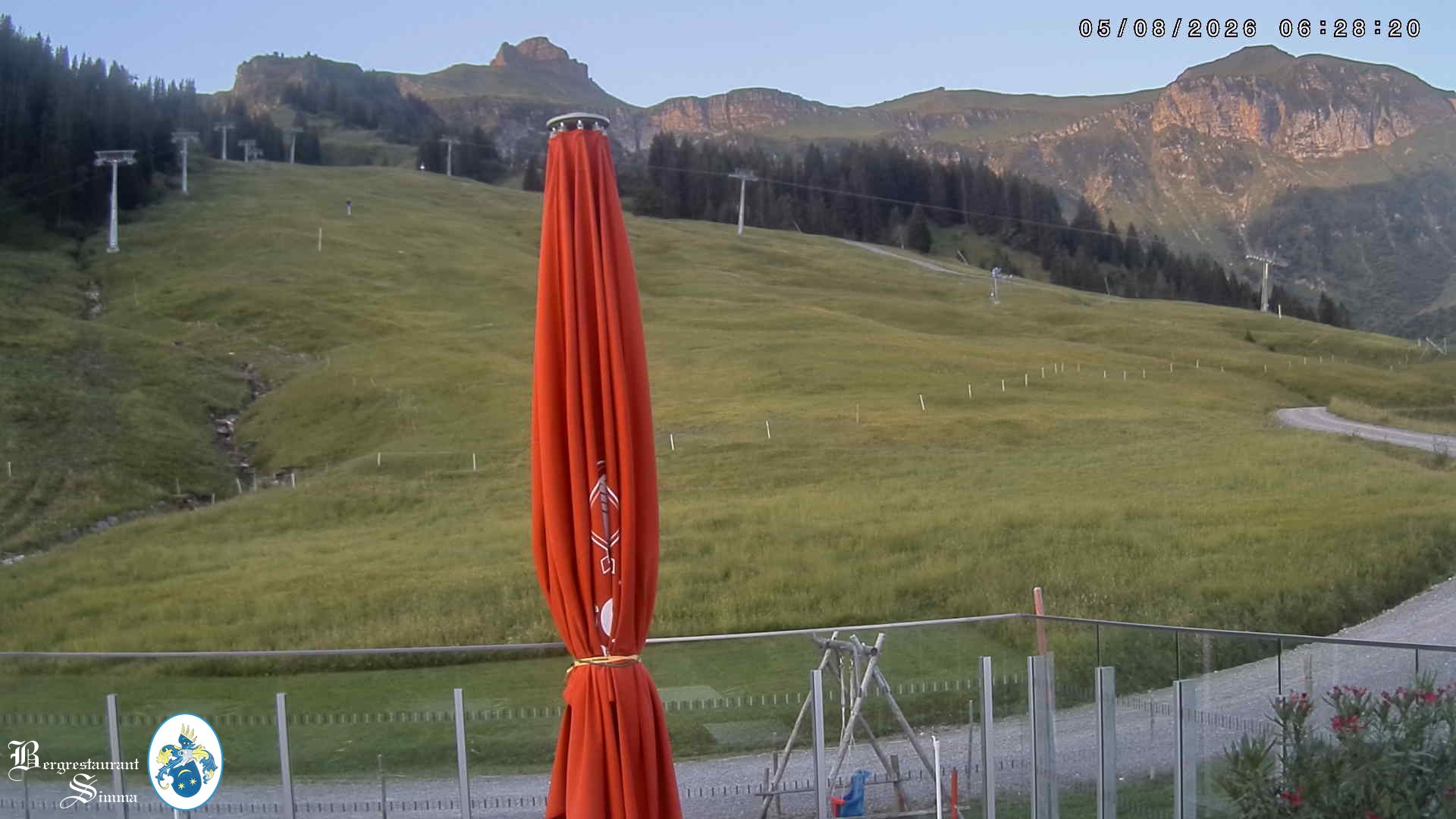 Archiv Foto Webcam Mellau: Aussicht vom Bergrestaurant Simma