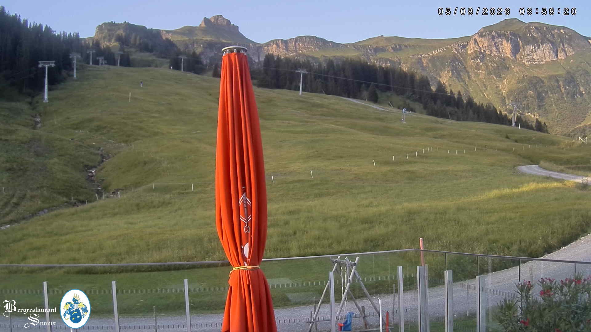 Archiv Foto Webcam Mellau: Aussicht vom Bergrestaurant Simma