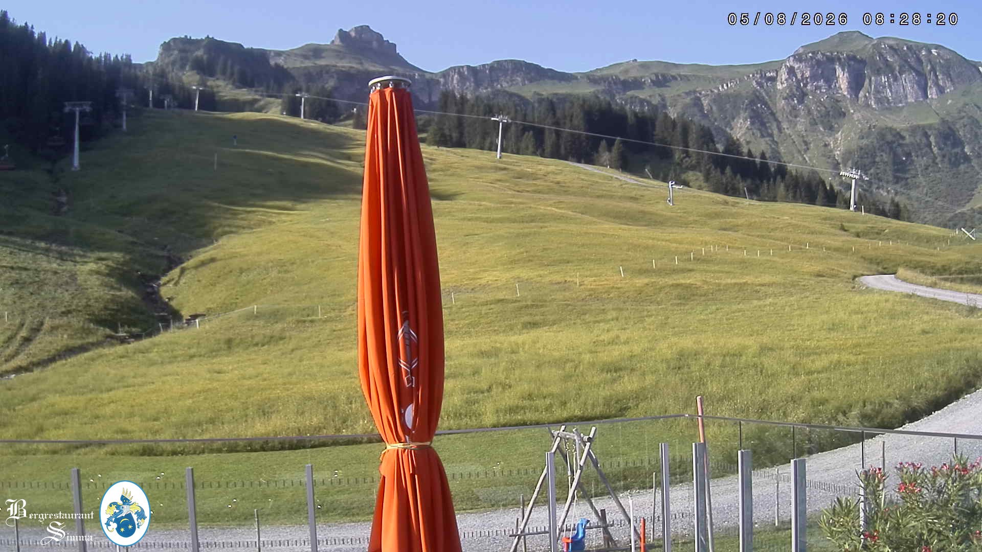 Archiv Foto Webcam Mellau: Aussicht vom Bergrestaurant Simma