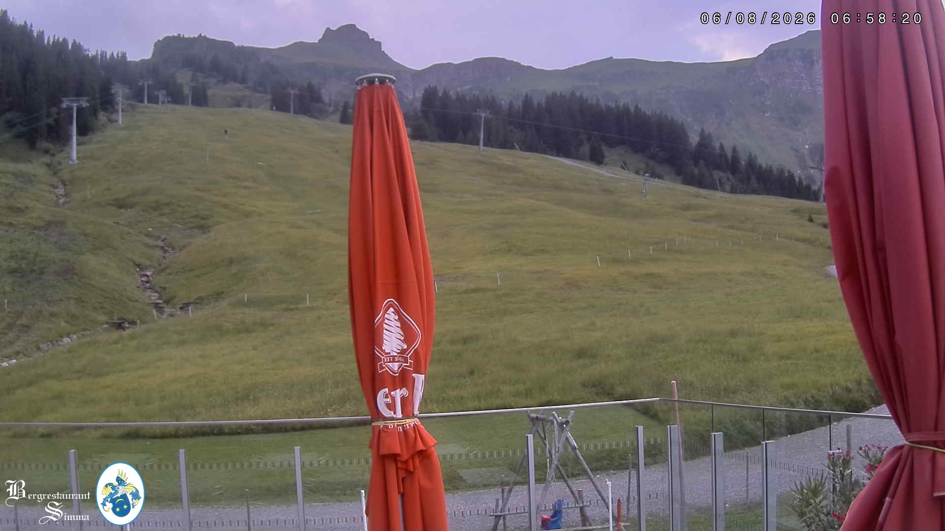 Archiv Foto Webcam Mellau: Aussicht vom Bergrestaurant Simma