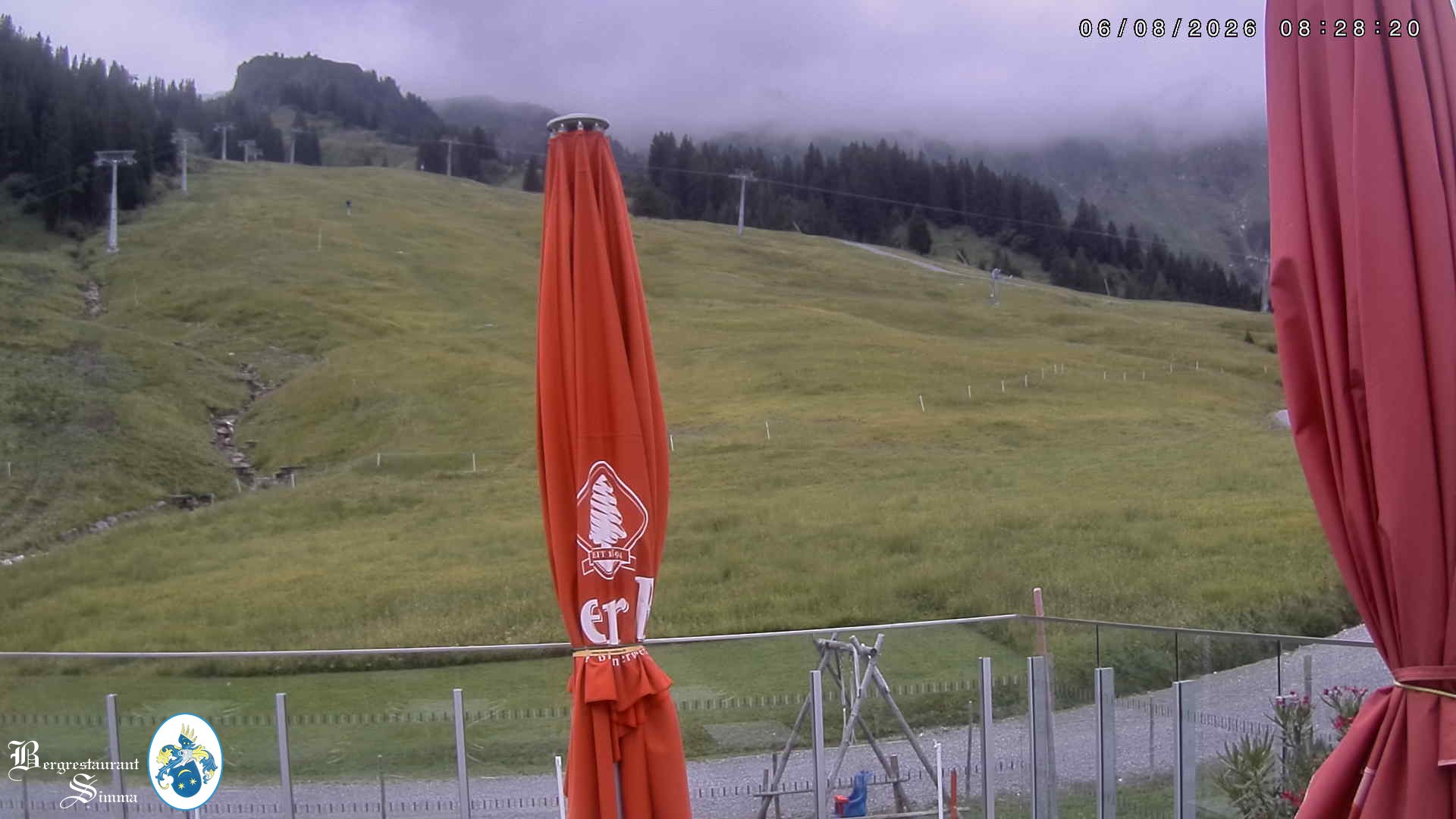 Archiv Foto Webcam Mellau: Aussicht vom Bergrestaurant Simma