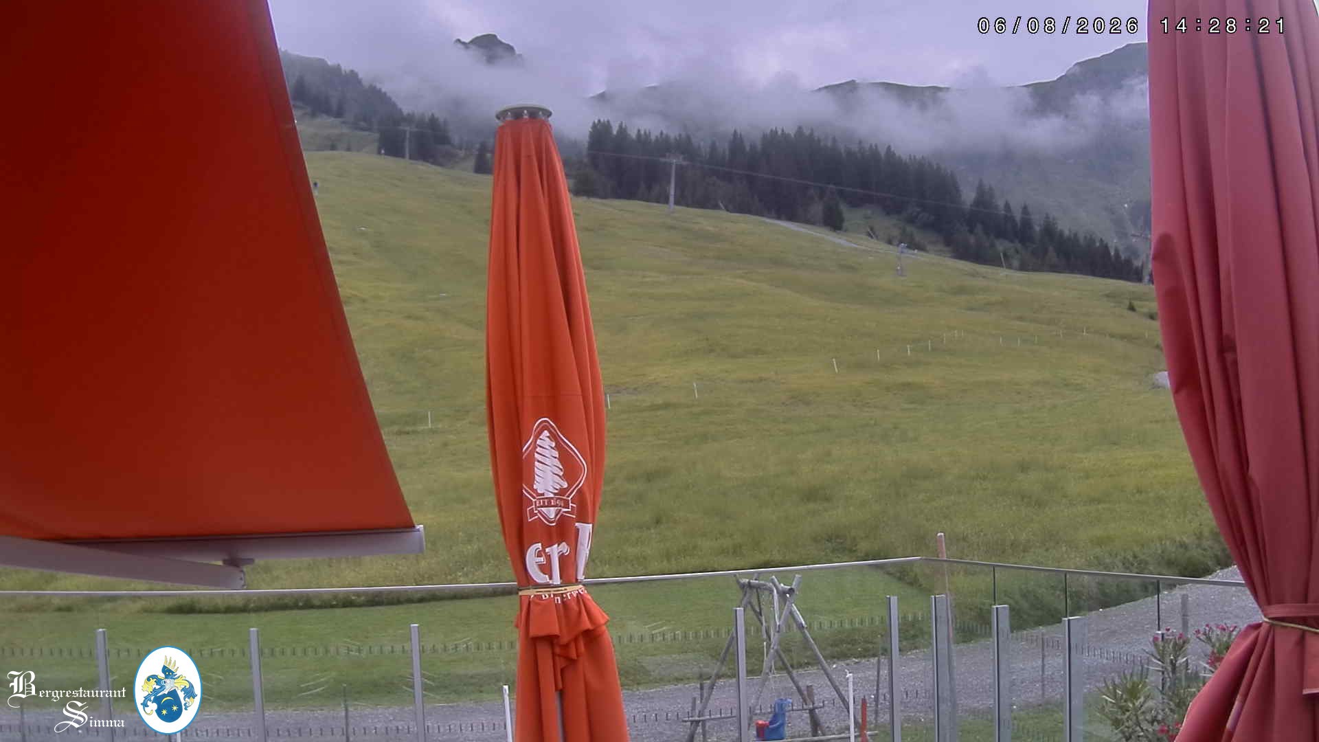 Archiv Foto Webcam Mellau: Aussicht vom Bergrestaurant Simma