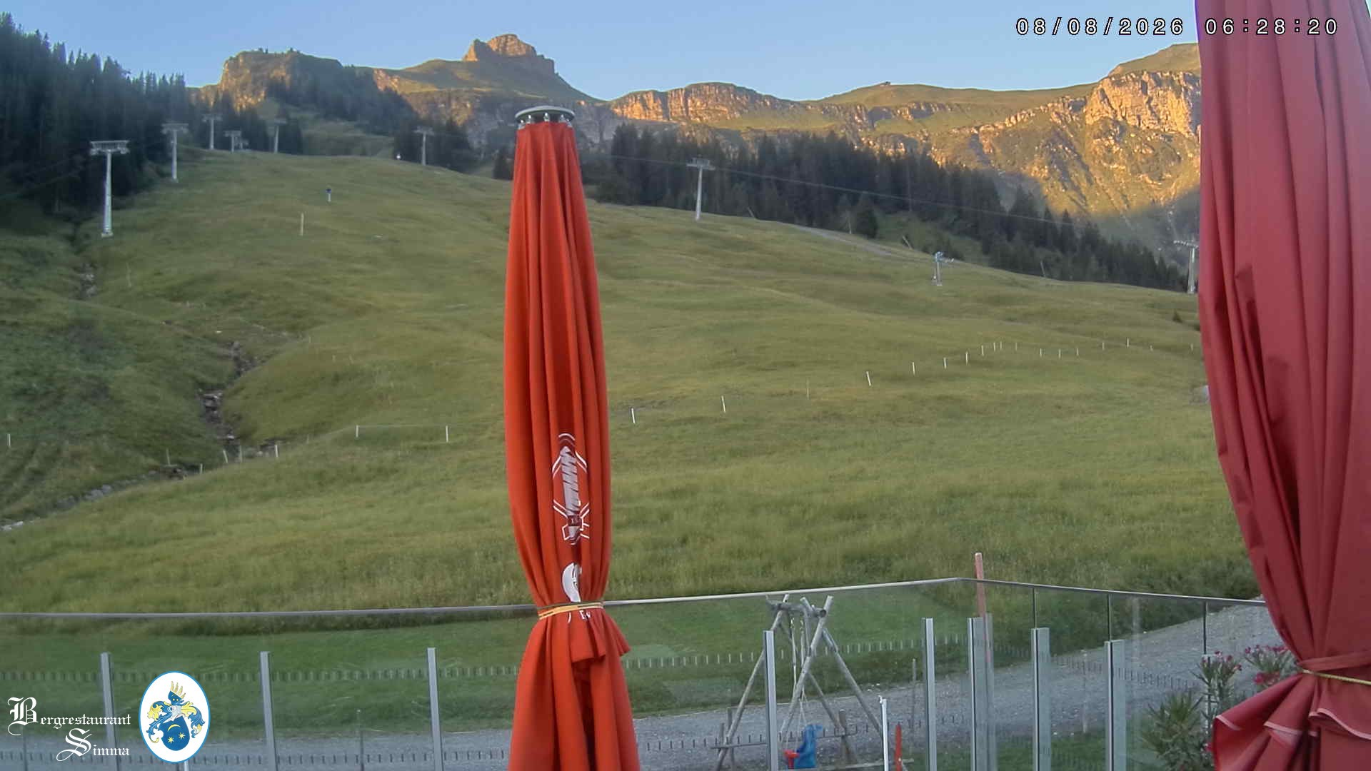 Archiv Foto Webcam Mellau: Aussicht vom Bergrestaurant Simma