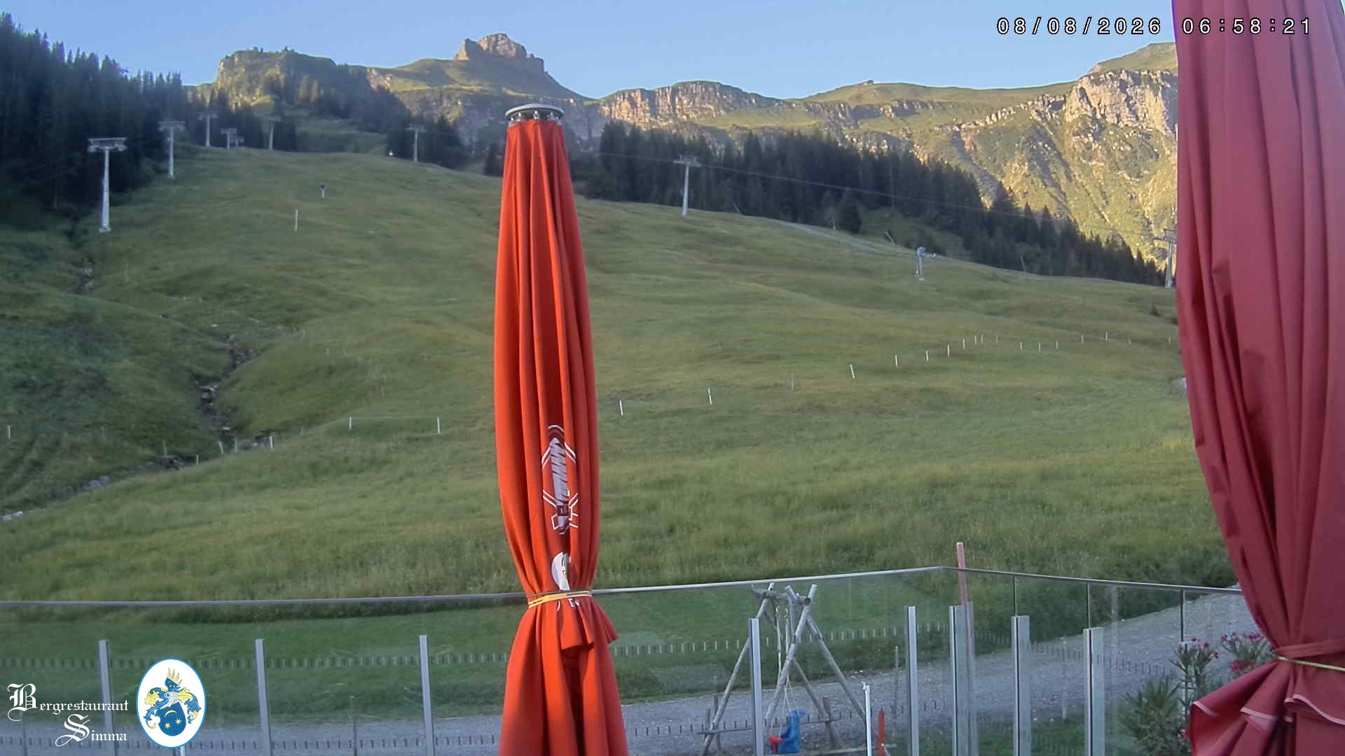 Archiv Foto Webcam Mellau: Aussicht vom Bergrestaurant Simma