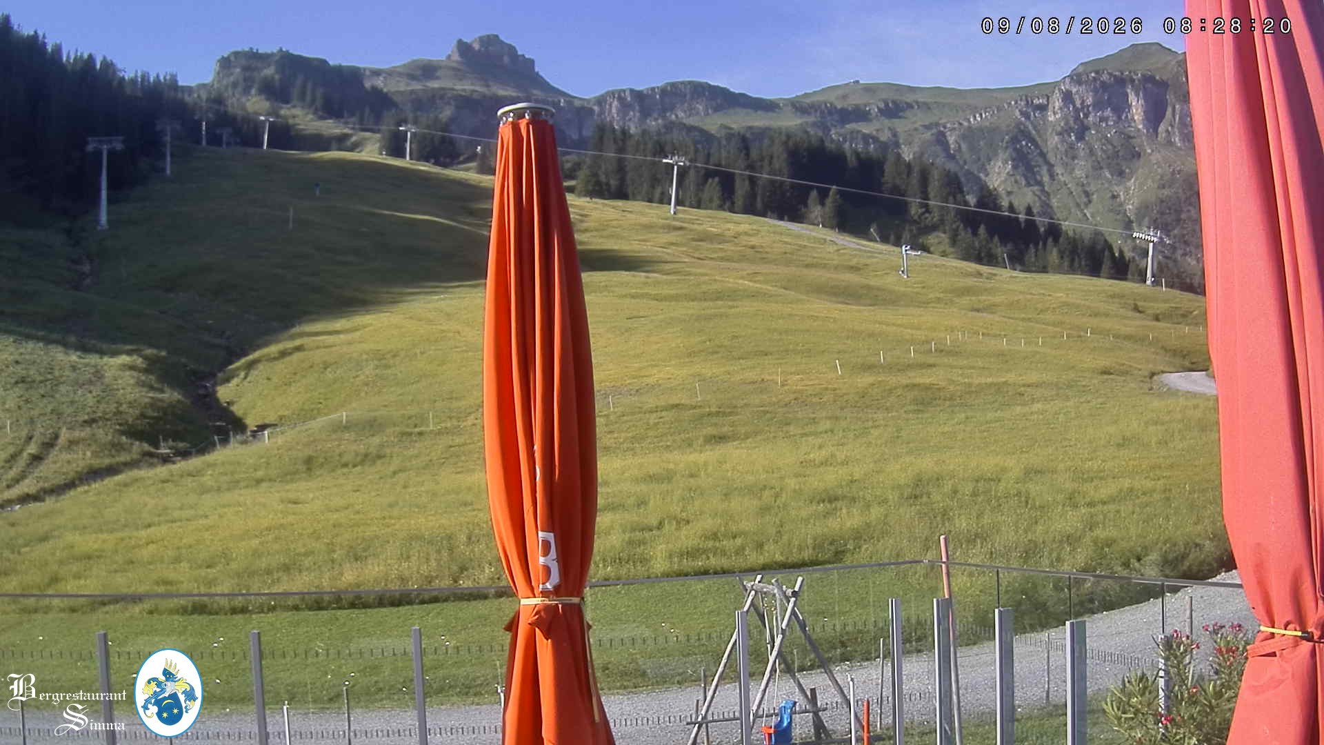 Archiv Foto Webcam Mellau: Aussicht vom Bergrestaurant Simma