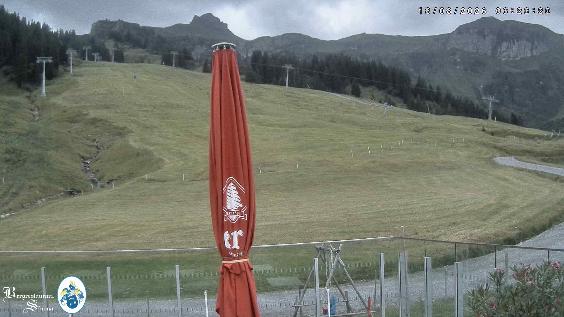 Archiv Foto Webcam Mellau: Aussicht vom Bergrestaurant Simma