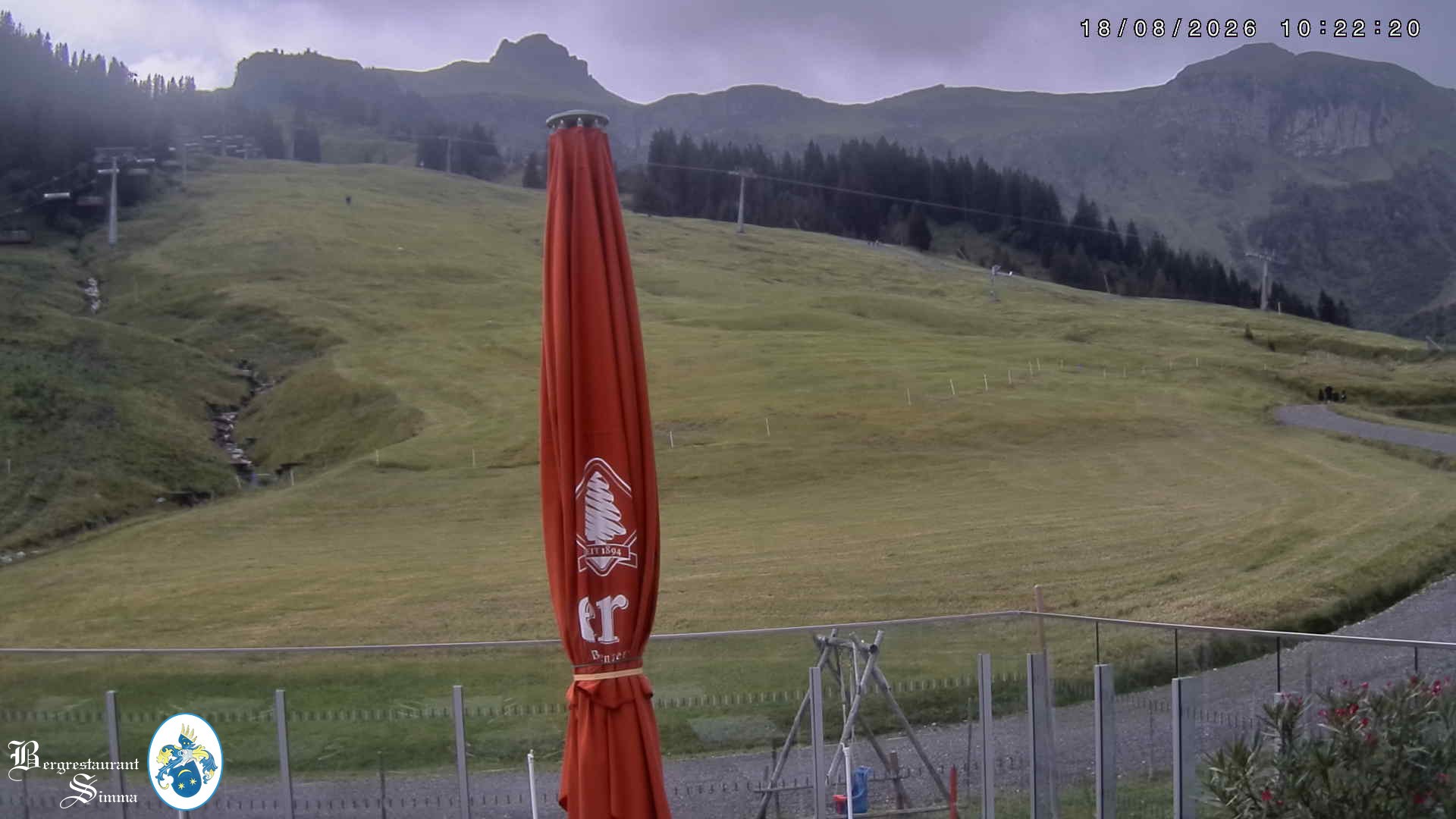 Archiv Foto Webcam Mellau: Aussicht vom Bergrestaurant Simma