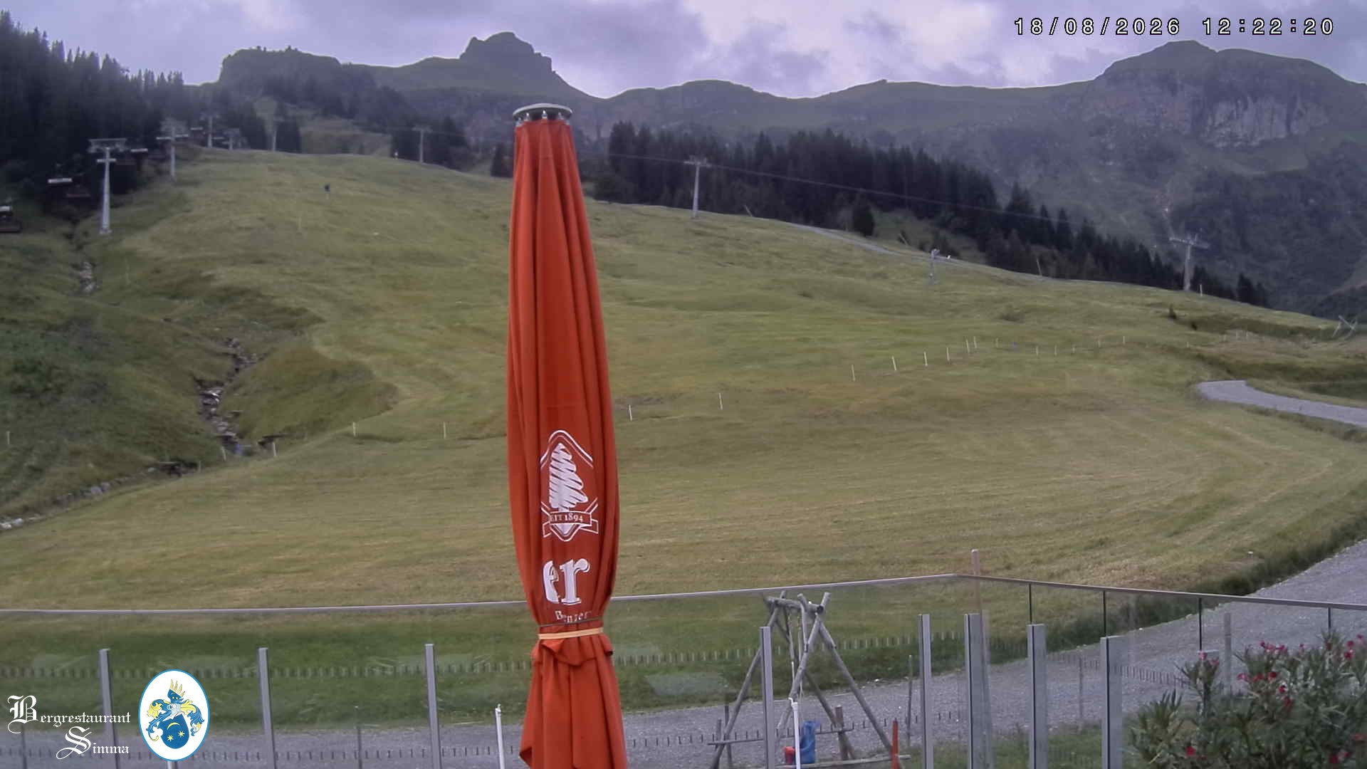 Archiv Foto Webcam Mellau: Aussicht vom Bergrestaurant Simma