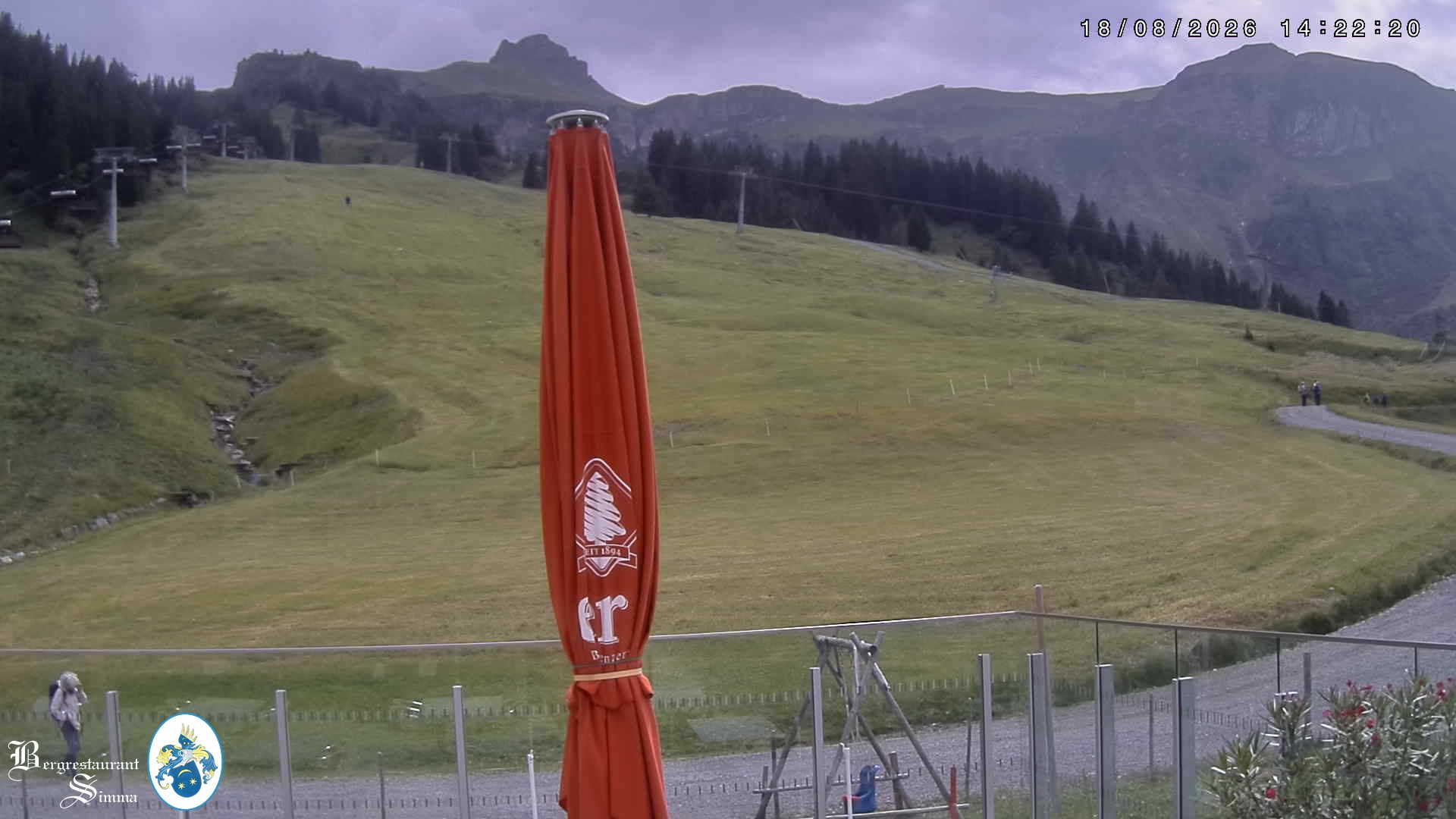 Archiv Foto Webcam Mellau: Aussicht vom Bergrestaurant Simma