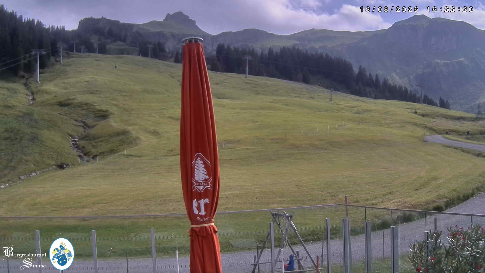 Archiv Foto Webcam Mellau: Aussicht vom Bergrestaurant Simma