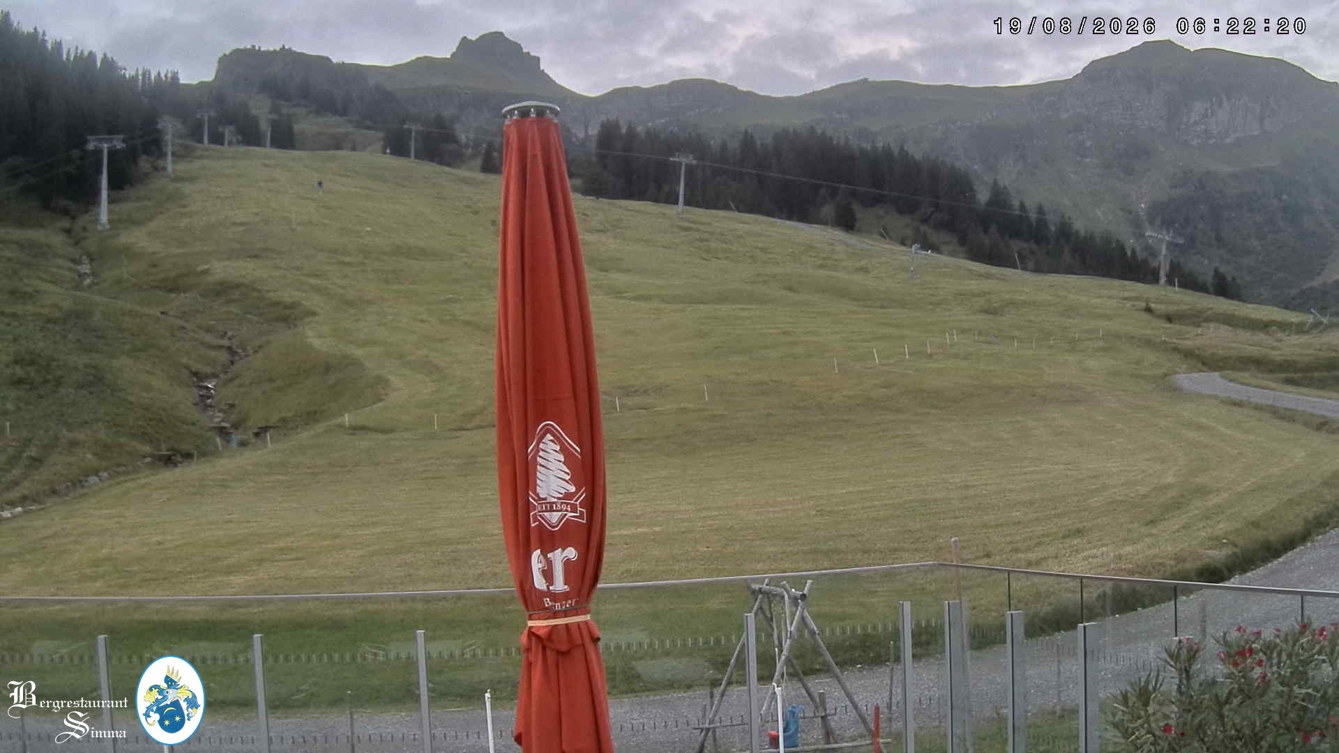 Archiv Foto Webcam Mellau: Aussicht vom Bergrestaurant Simma