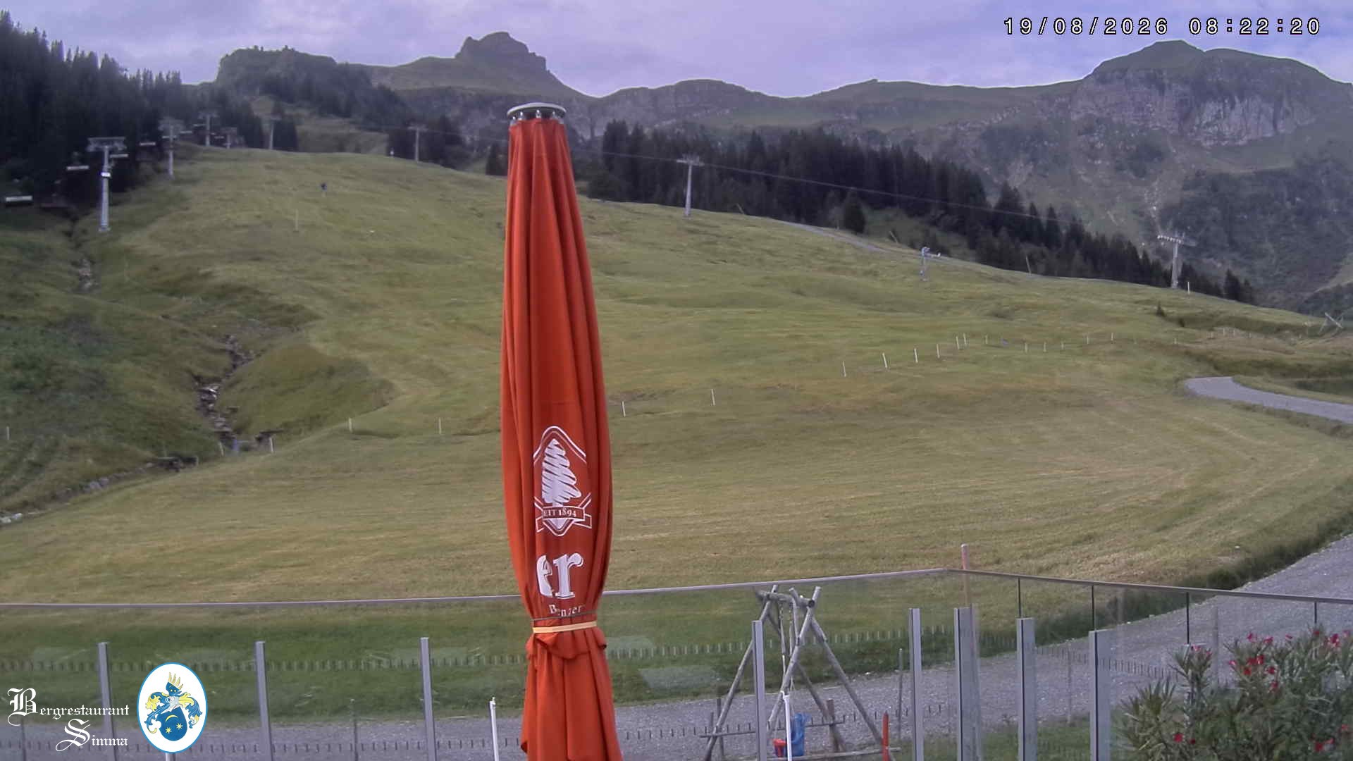 Archiv Foto Webcam Mellau: Aussicht vom Bergrestaurant Simma