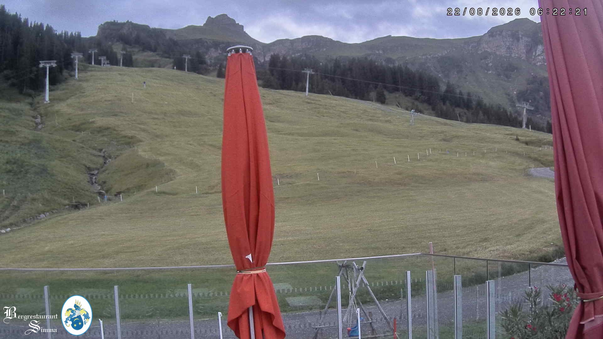 Archiv Foto Webcam Mellau: Aussicht vom Bergrestaurant Simma