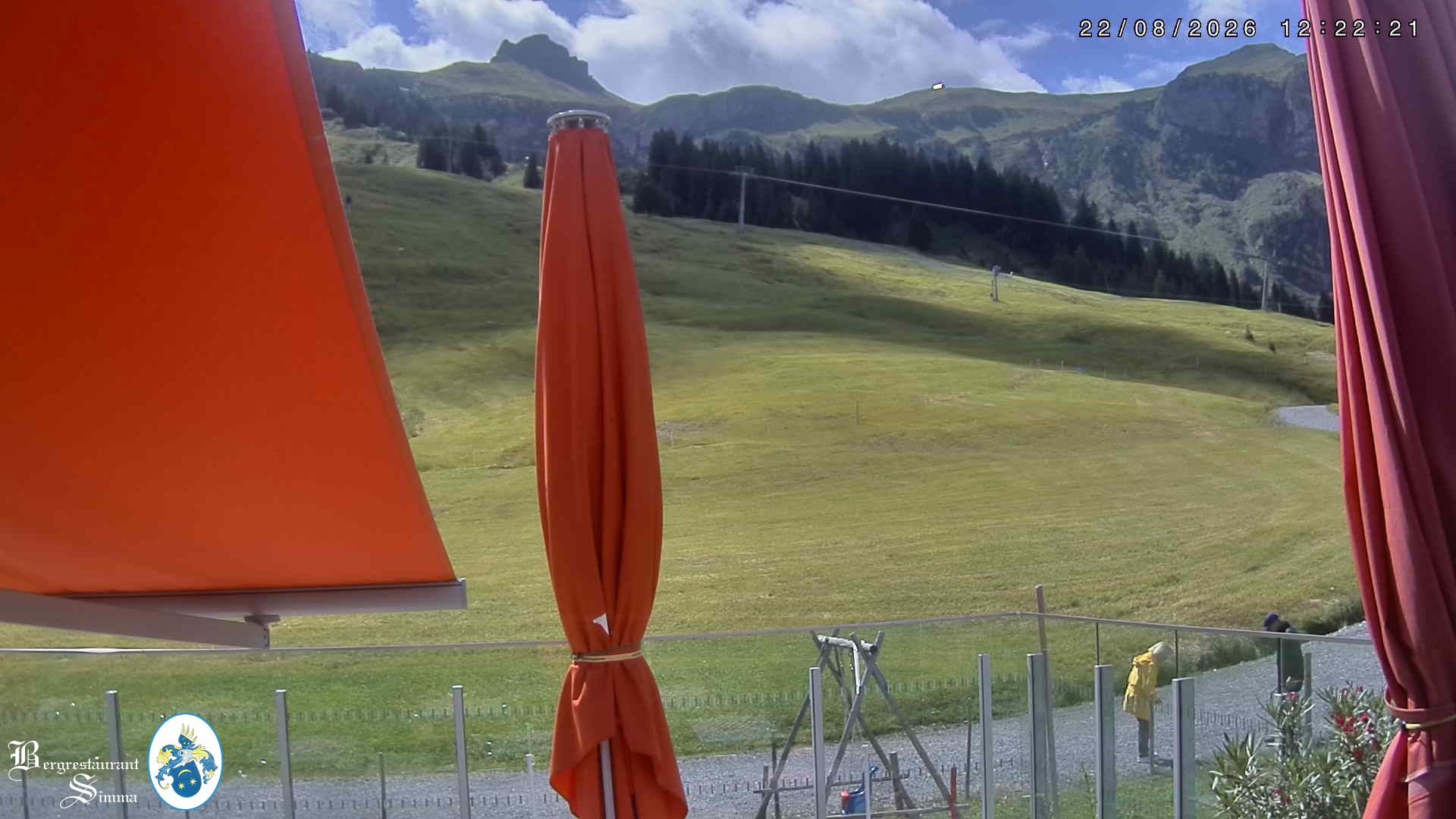 Archiv Foto Webcam Mellau: Aussicht vom Bergrestaurant Simma
