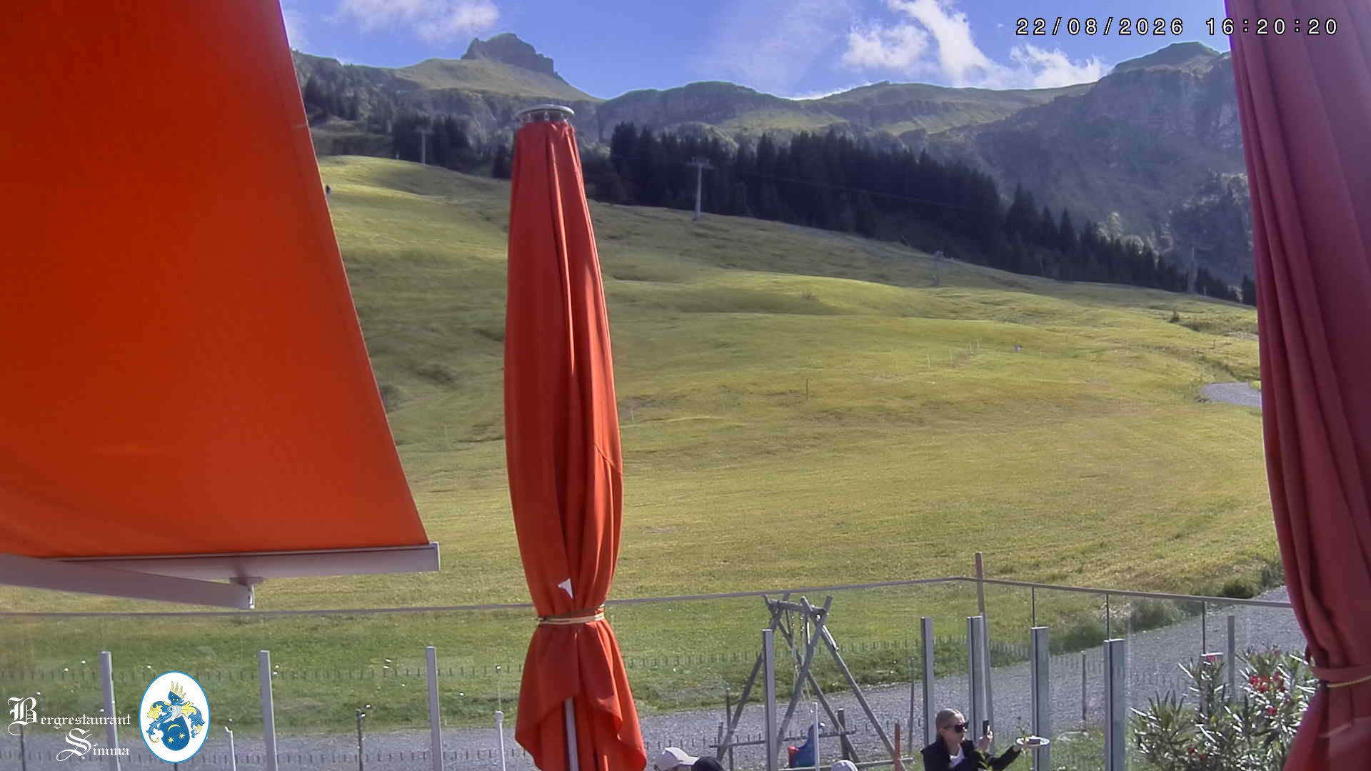Archiv Foto Webcam Mellau: Aussicht vom Bergrestaurant Simma