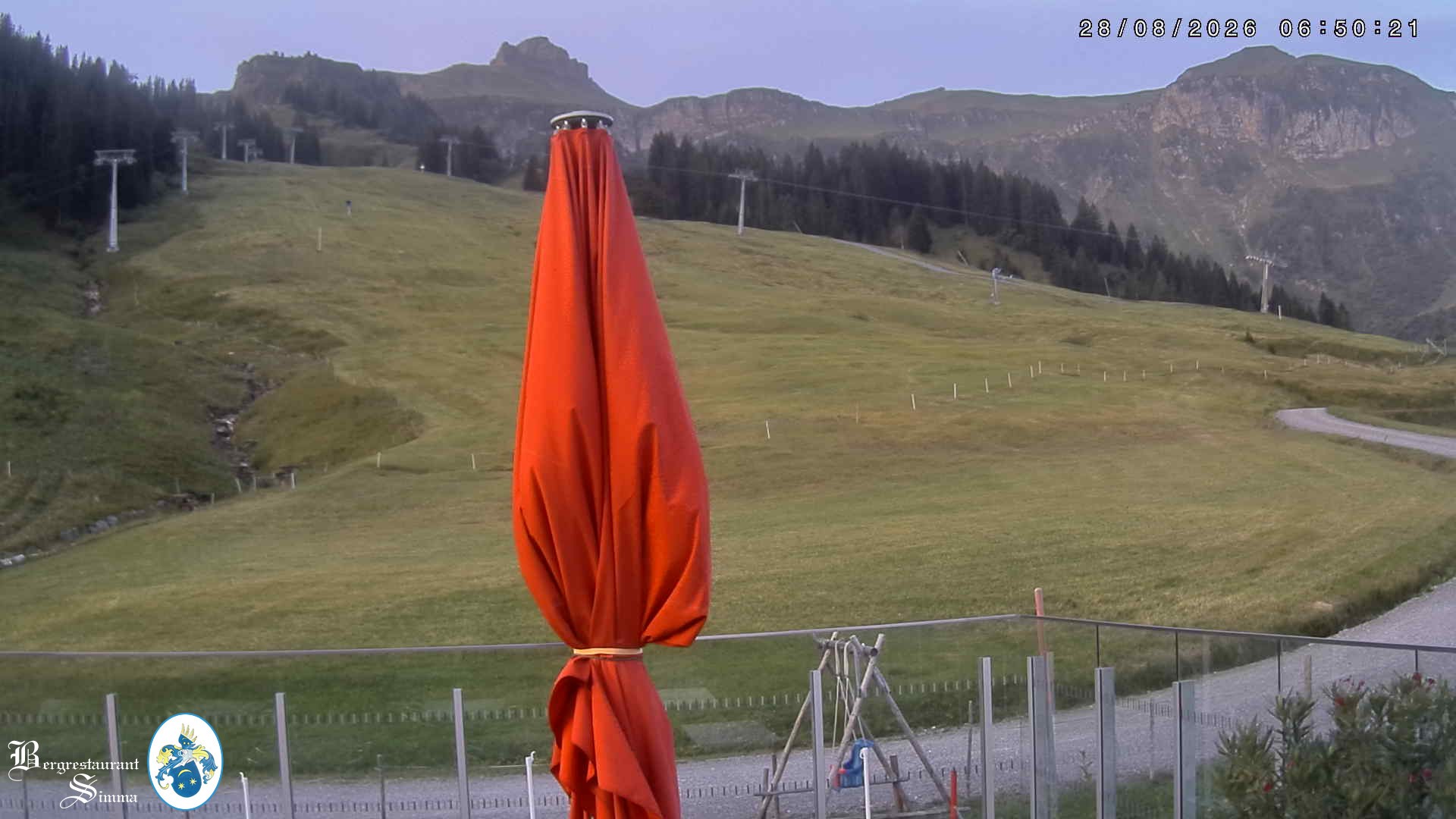 Archiv Foto Webcam Mellau: Aussicht vom Bergrestaurant Simma