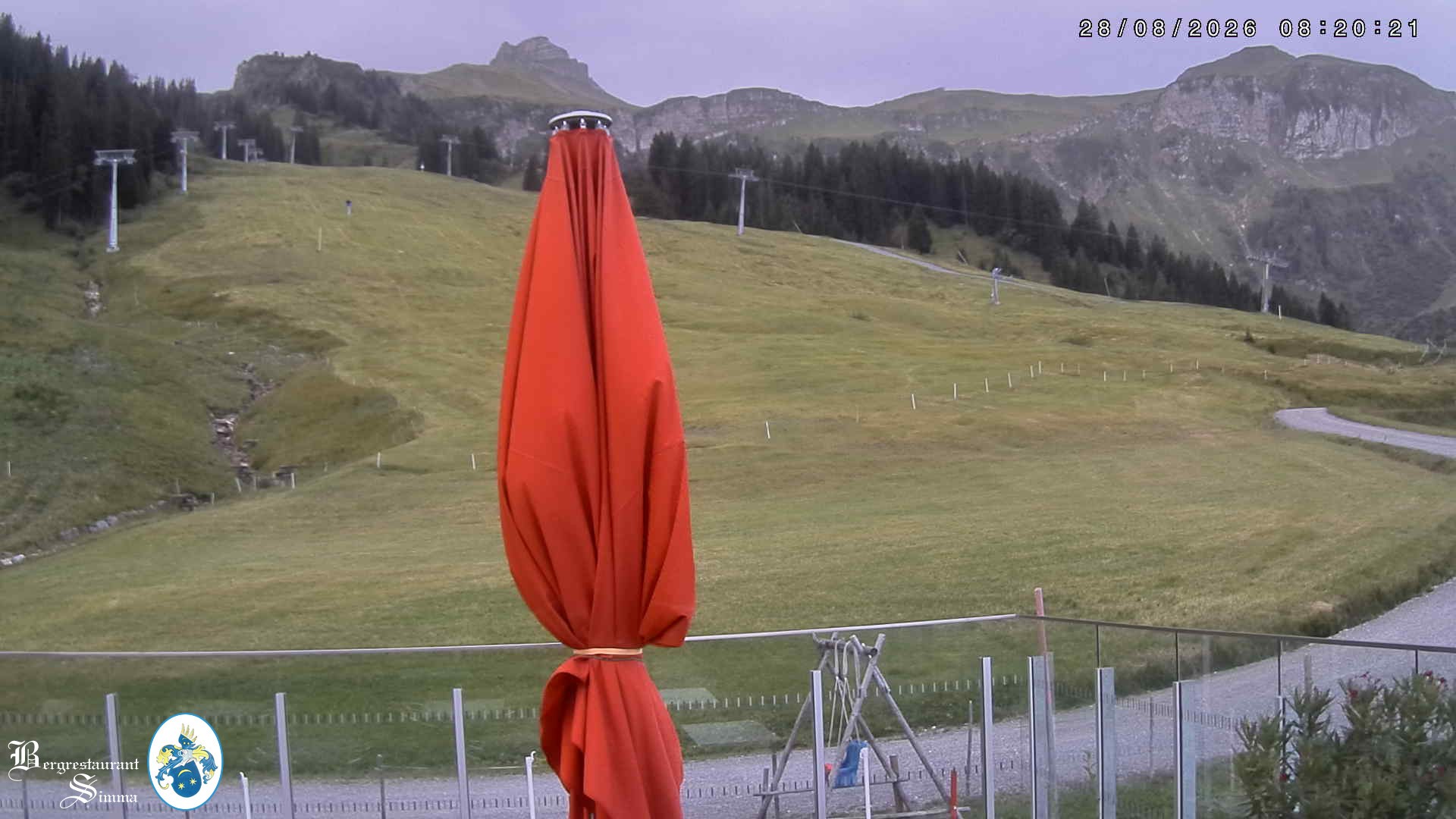 Archiv Foto Webcam Mellau: Aussicht vom Bergrestaurant Simma