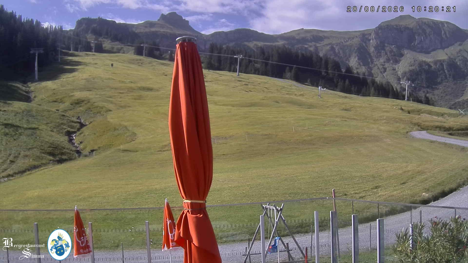 Archiv Foto Webcam Mellau: Aussicht vom Bergrestaurant Simma