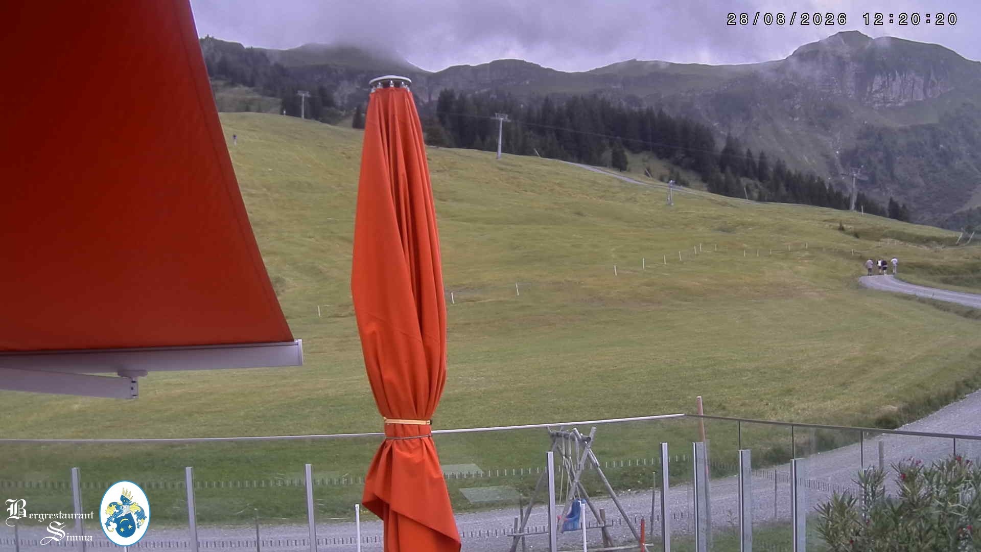 Archiv Foto Webcam Mellau: Aussicht vom Bergrestaurant Simma