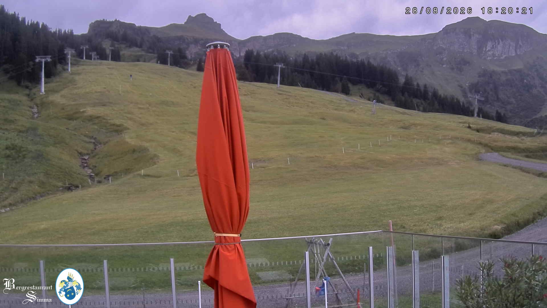 Archiv Foto Webcam Mellau: Aussicht vom Bergrestaurant Simma