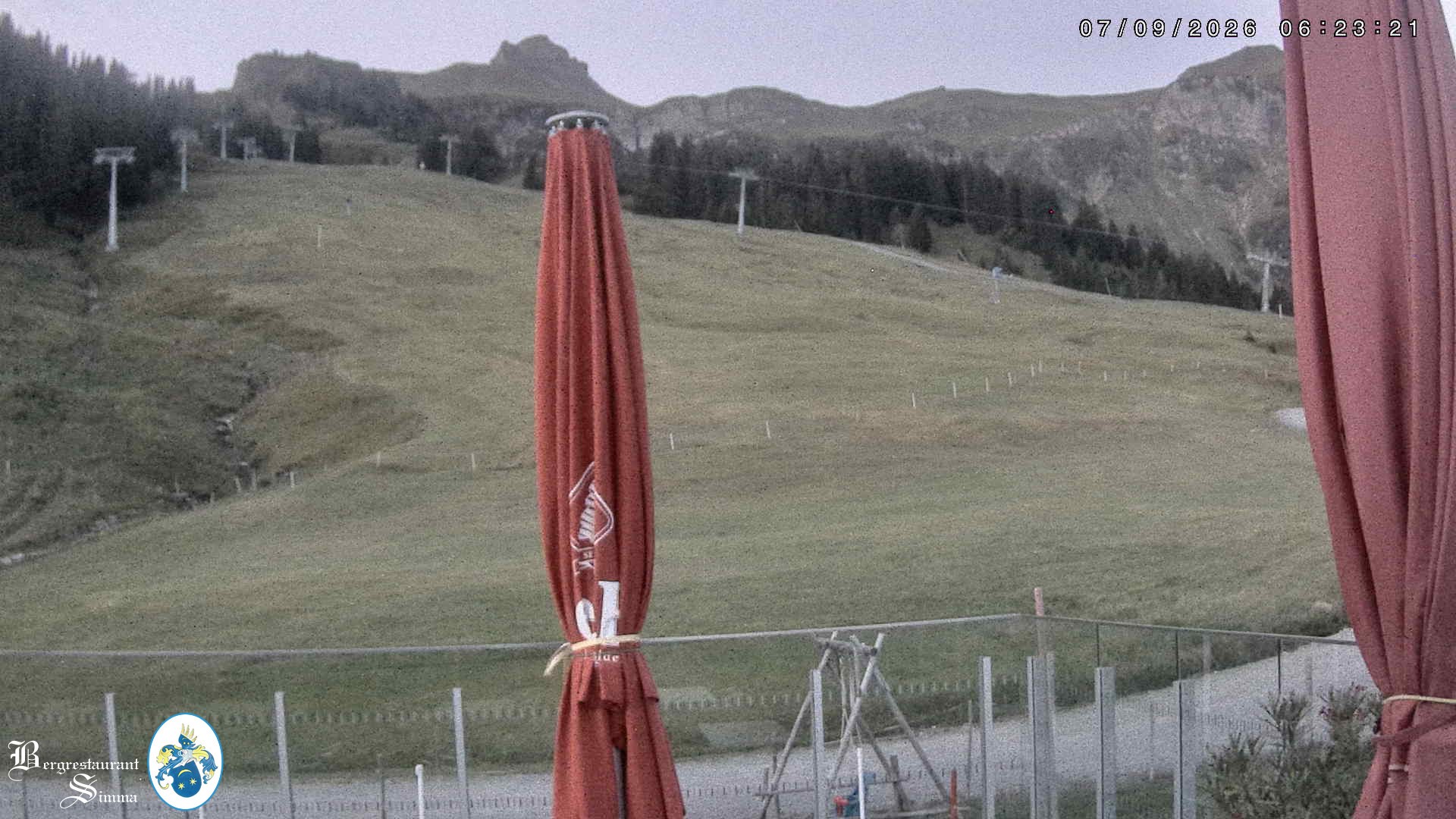 Archiv Foto Webcam Mellau: Aussicht vom Bergrestaurant Simma