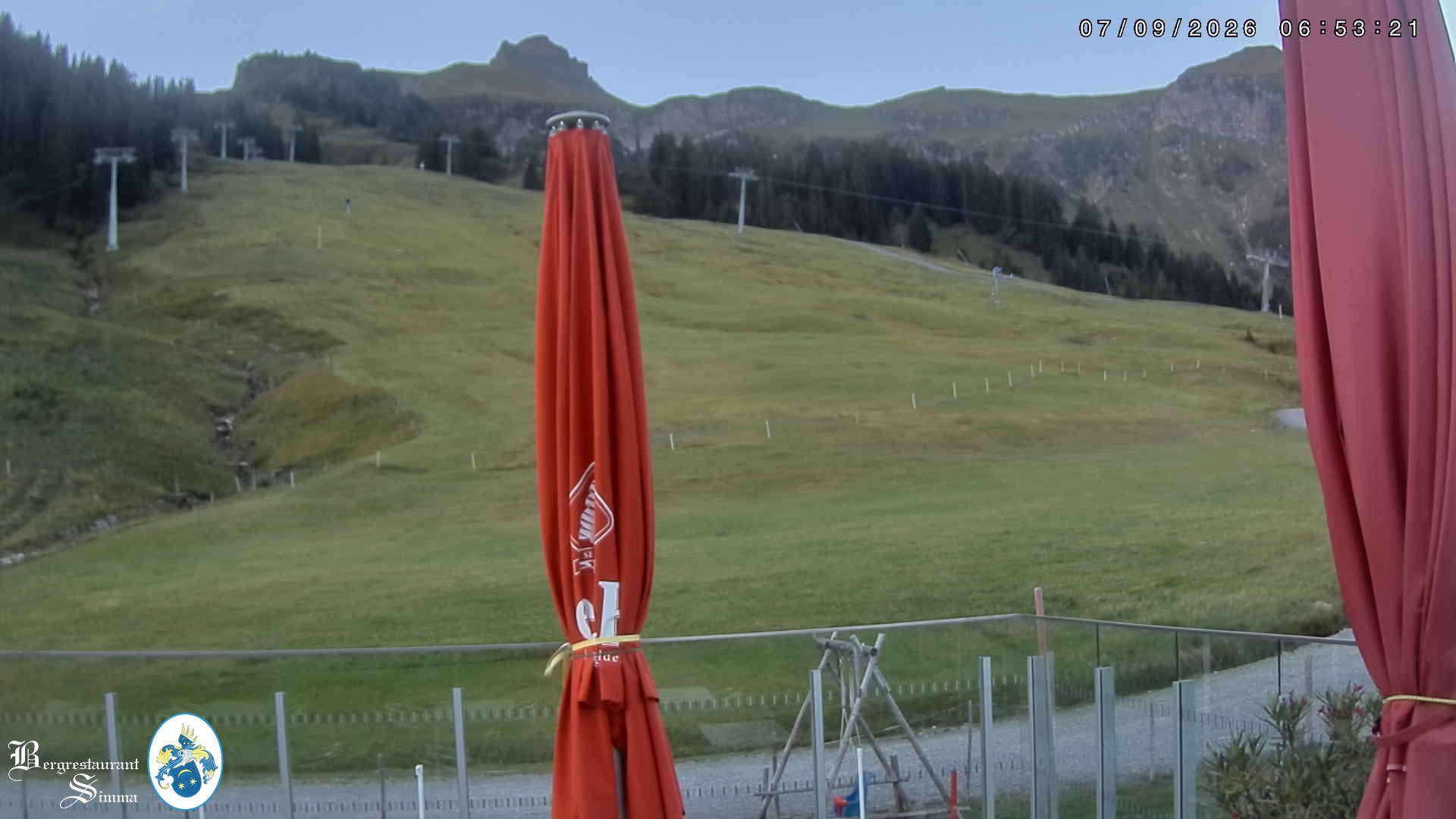 Archiv Foto Webcam Mellau: Aussicht vom Bergrestaurant Simma