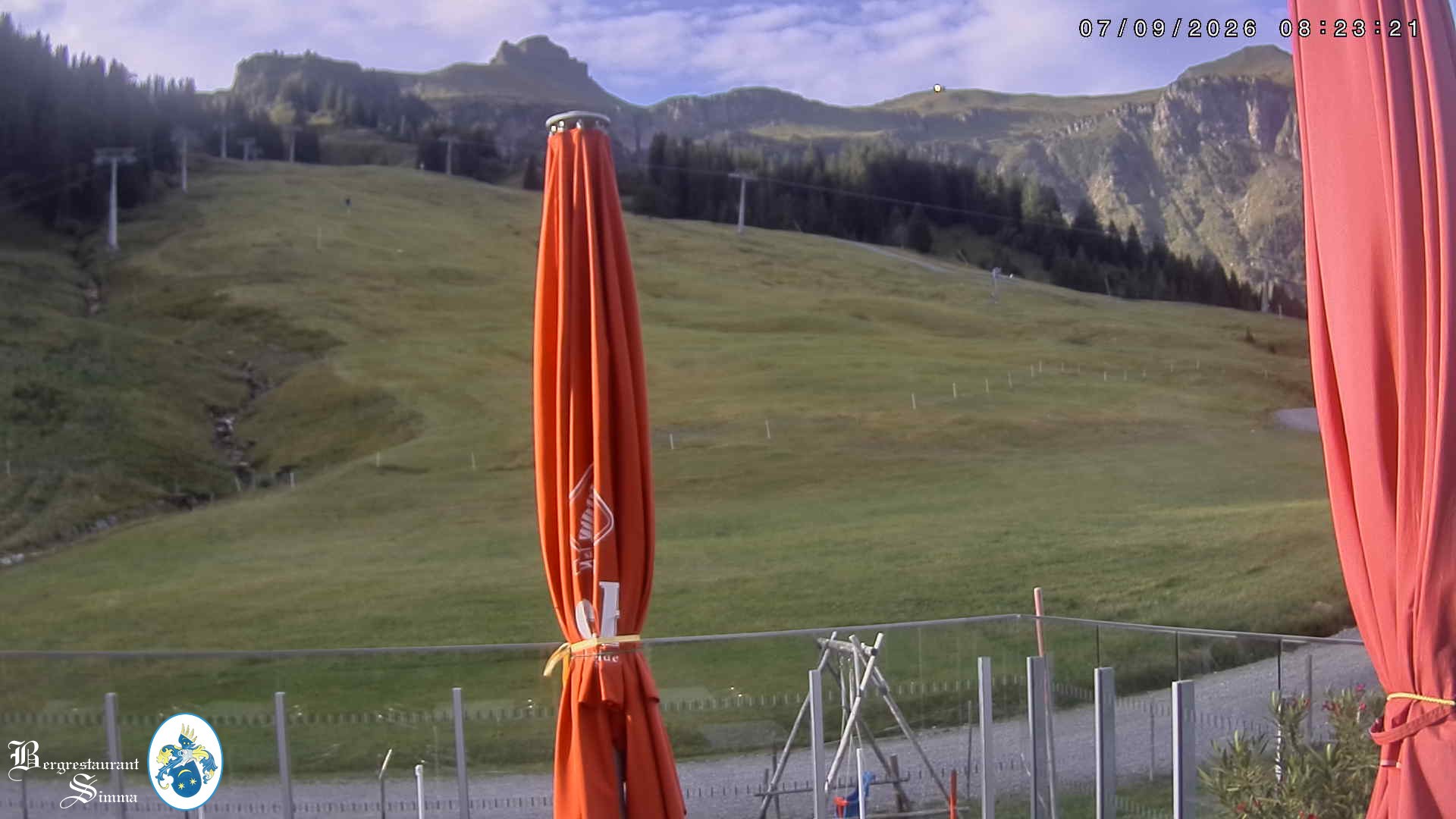 Archiv Foto Webcam Mellau: Aussicht vom Bergrestaurant Simma