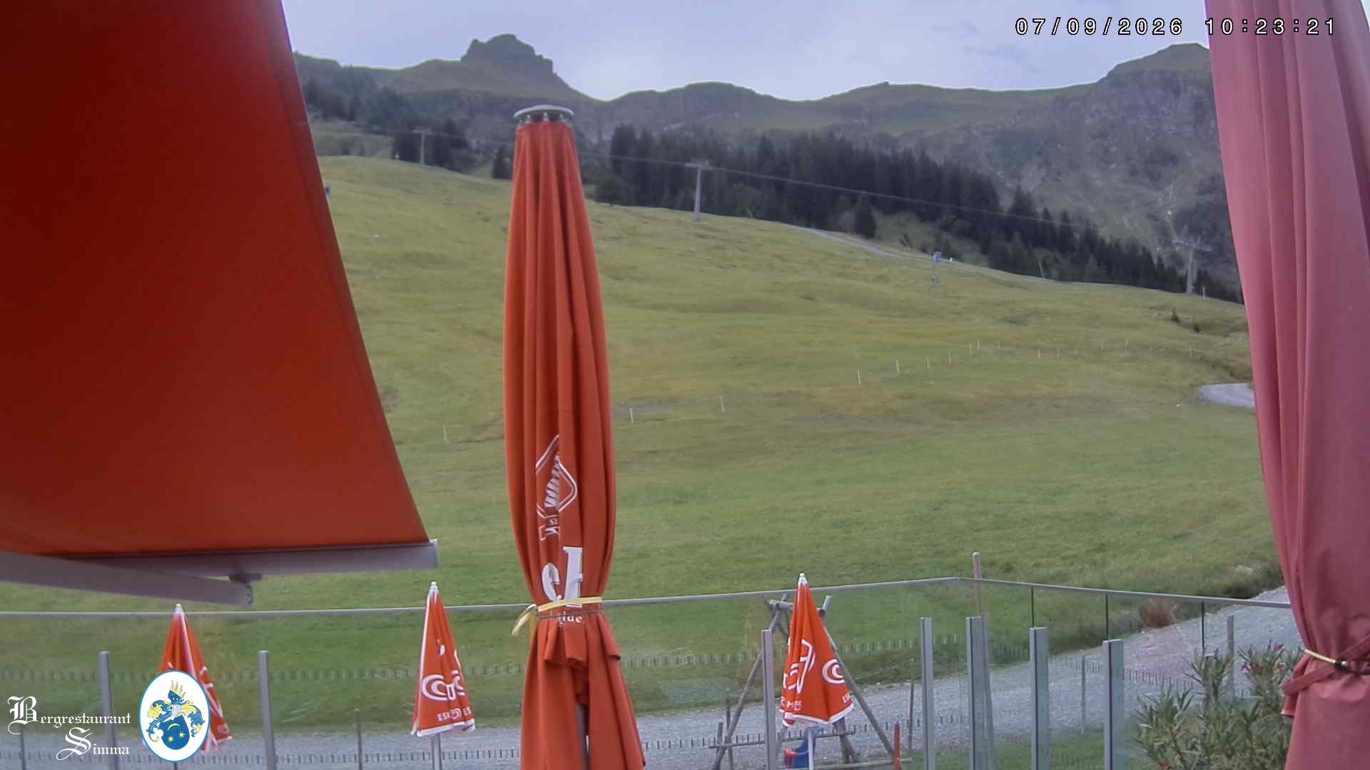 Archiv Foto Webcam Mellau: Aussicht vom Bergrestaurant Simma