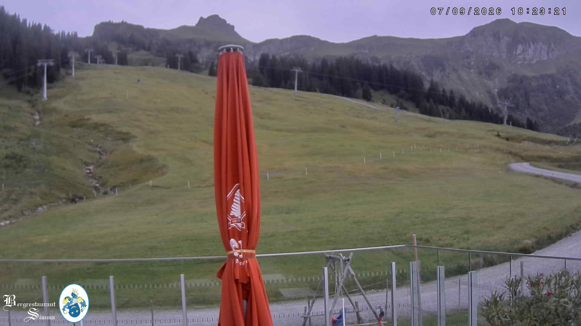 Archiv Foto Webcam Mellau: Aussicht vom Bergrestaurant Simma