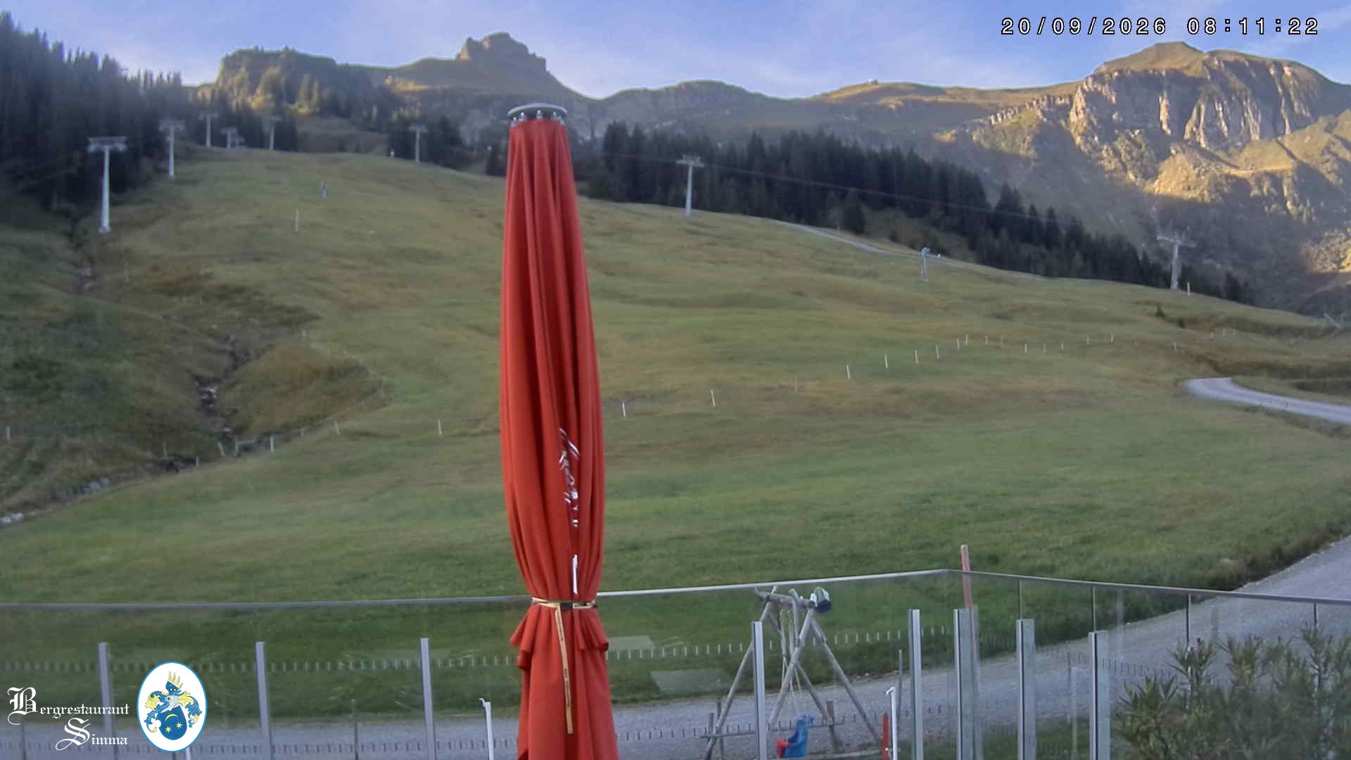 Archiv Foto Webcam Mellau: Aussicht vom Bergrestaurant Simma