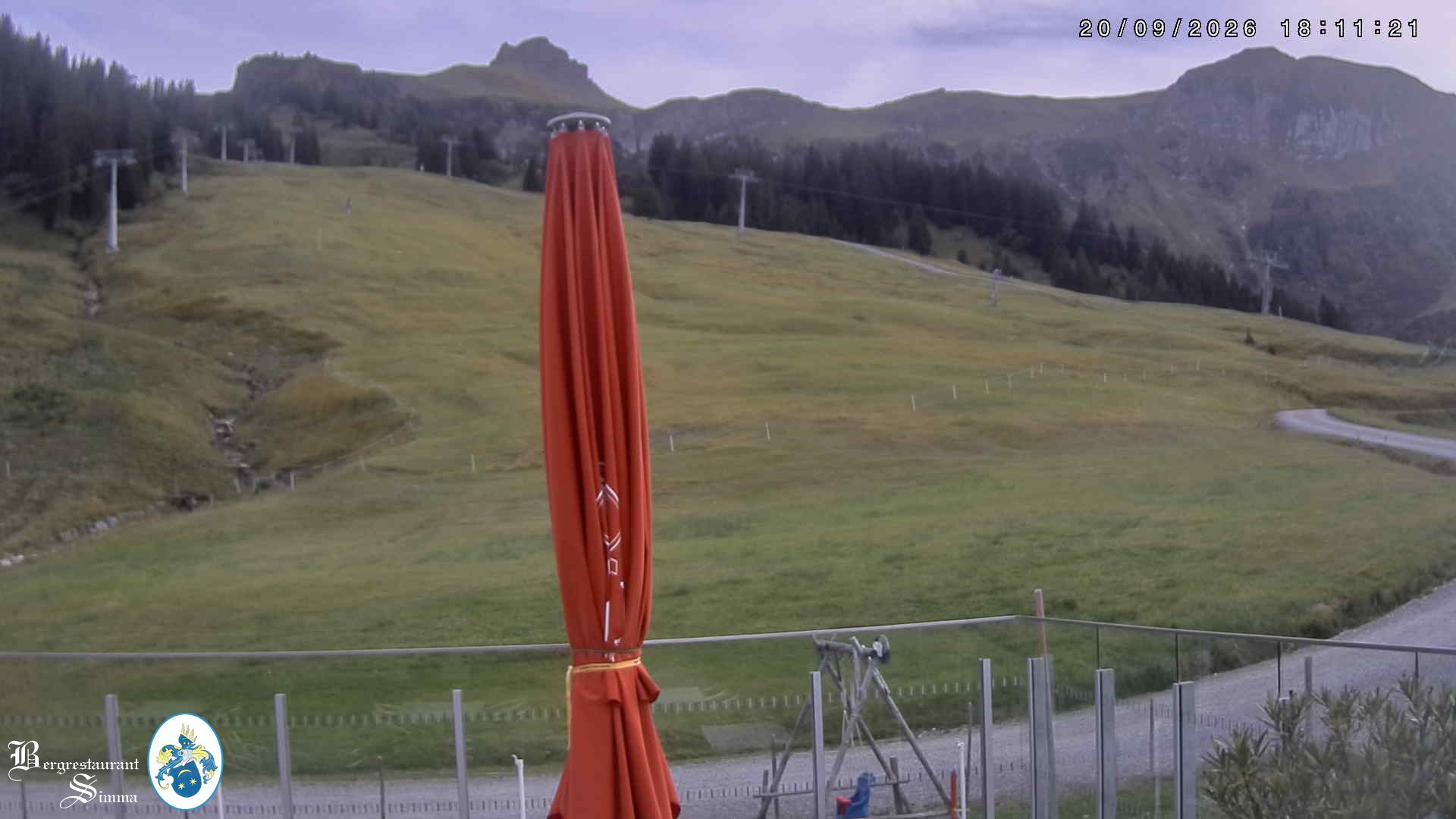 Archiv Foto Webcam Mellau: Aussicht vom Bergrestaurant Simma