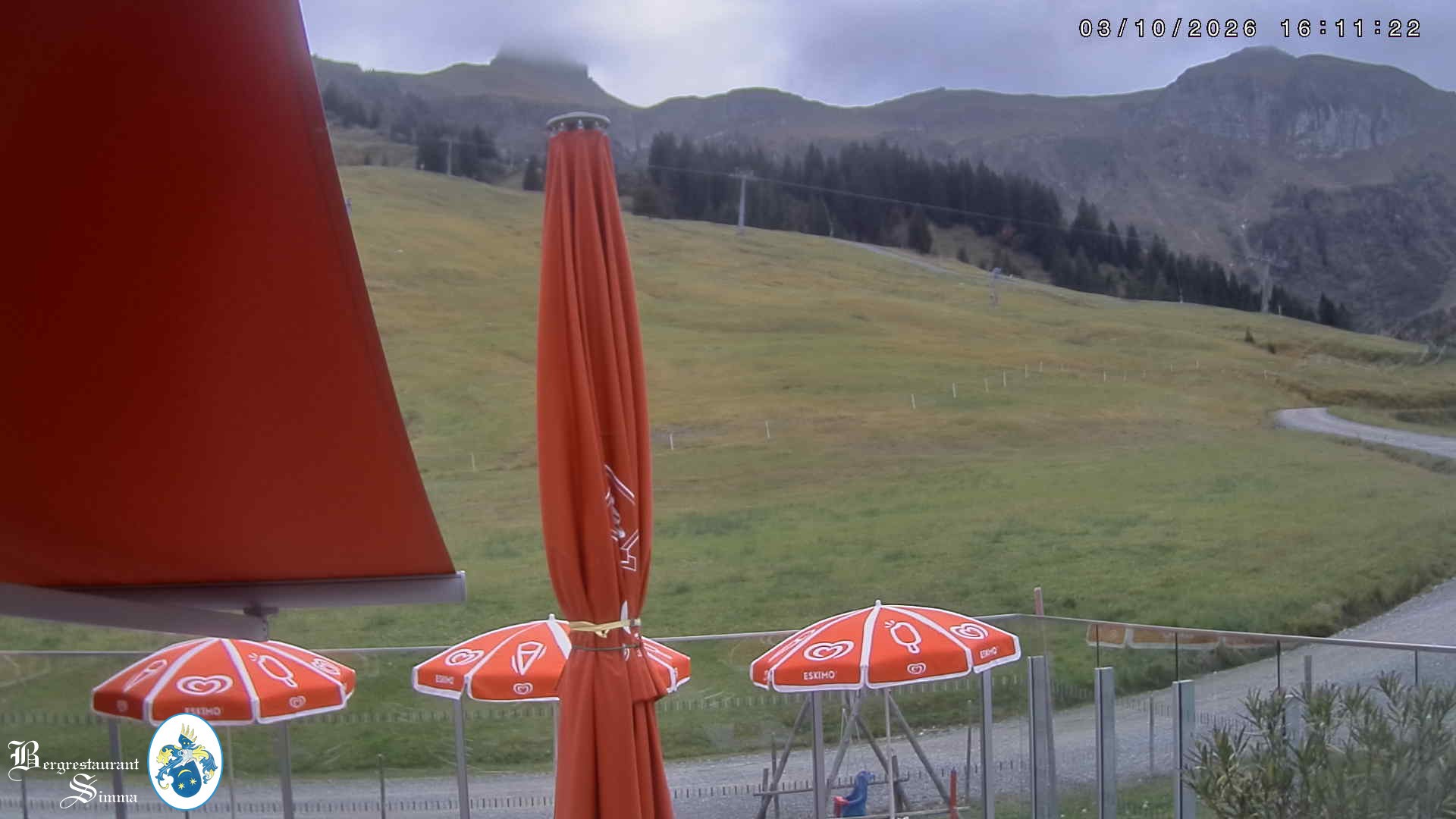 Archiv Foto Webcam Mellau: Aussicht vom Bergrestaurant Simma
