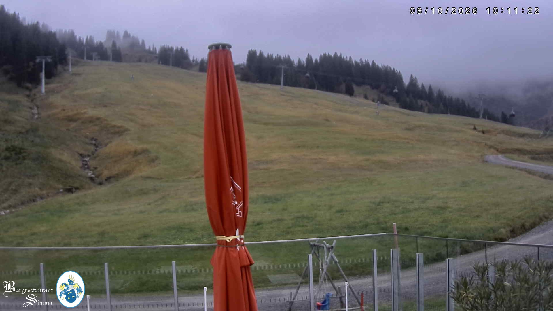 Archiv Foto Webcam Mellau: Aussicht vom Bergrestaurant Simma