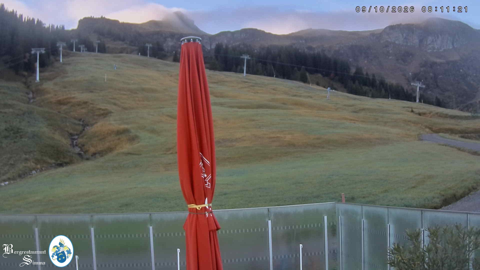 Archiv Foto Webcam Mellau: Aussicht vom Bergrestaurant Simma