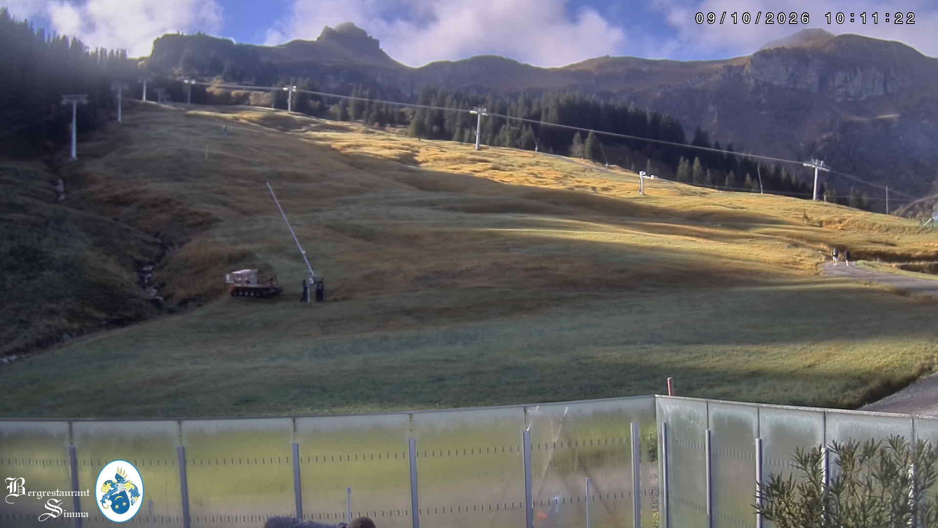 Archiv Foto Webcam Mellau: Aussicht vom Bergrestaurant Simma