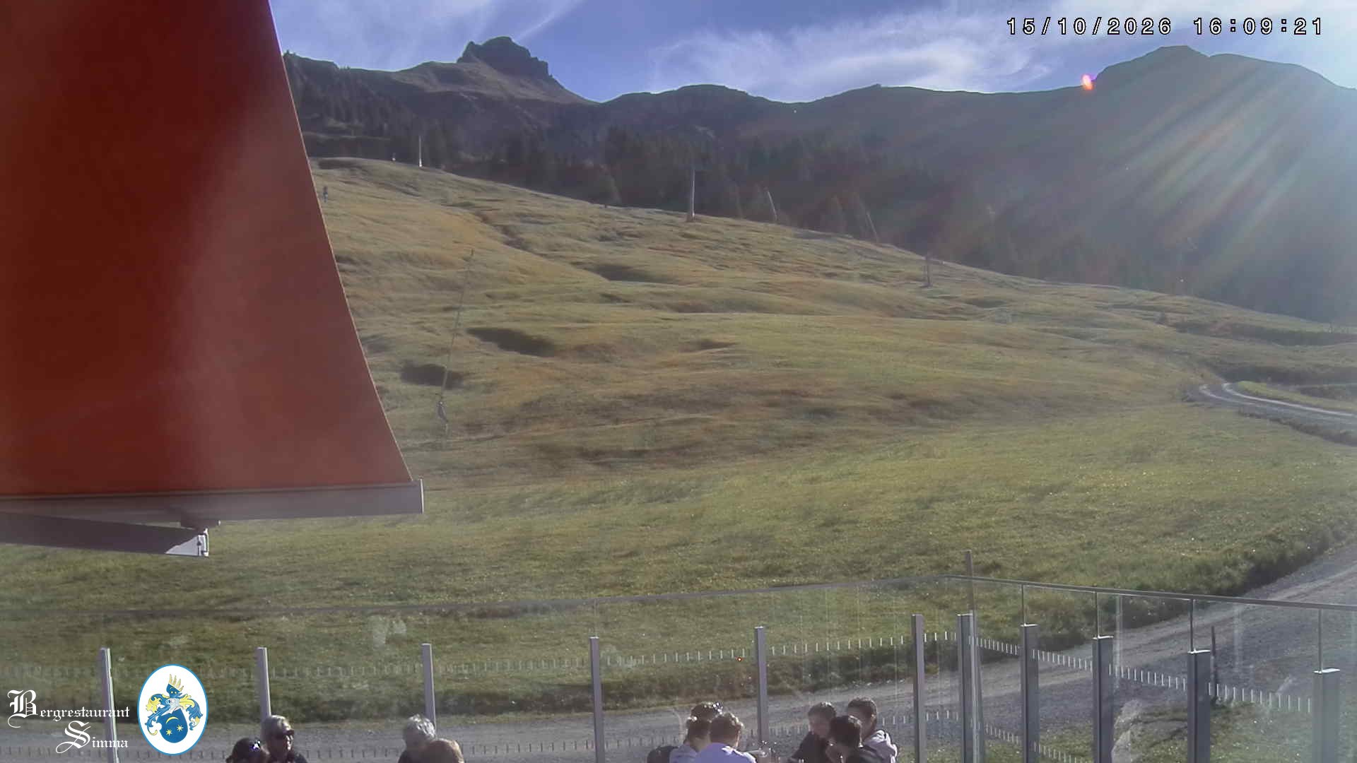 Archiv Foto Webcam Mellau: Aussicht vom Bergrestaurant Simma