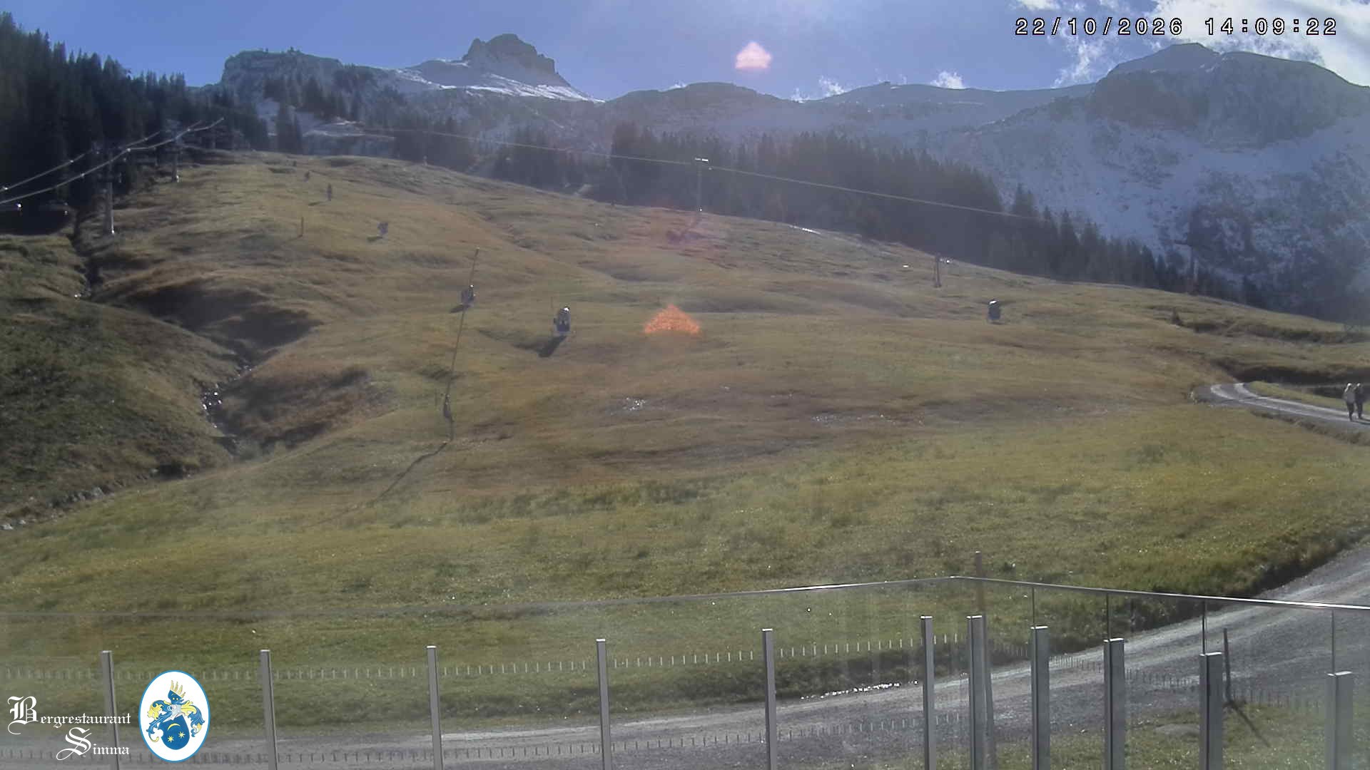 Archiv Foto Webcam Mellau: Aussicht vom Bergrestaurant Simma