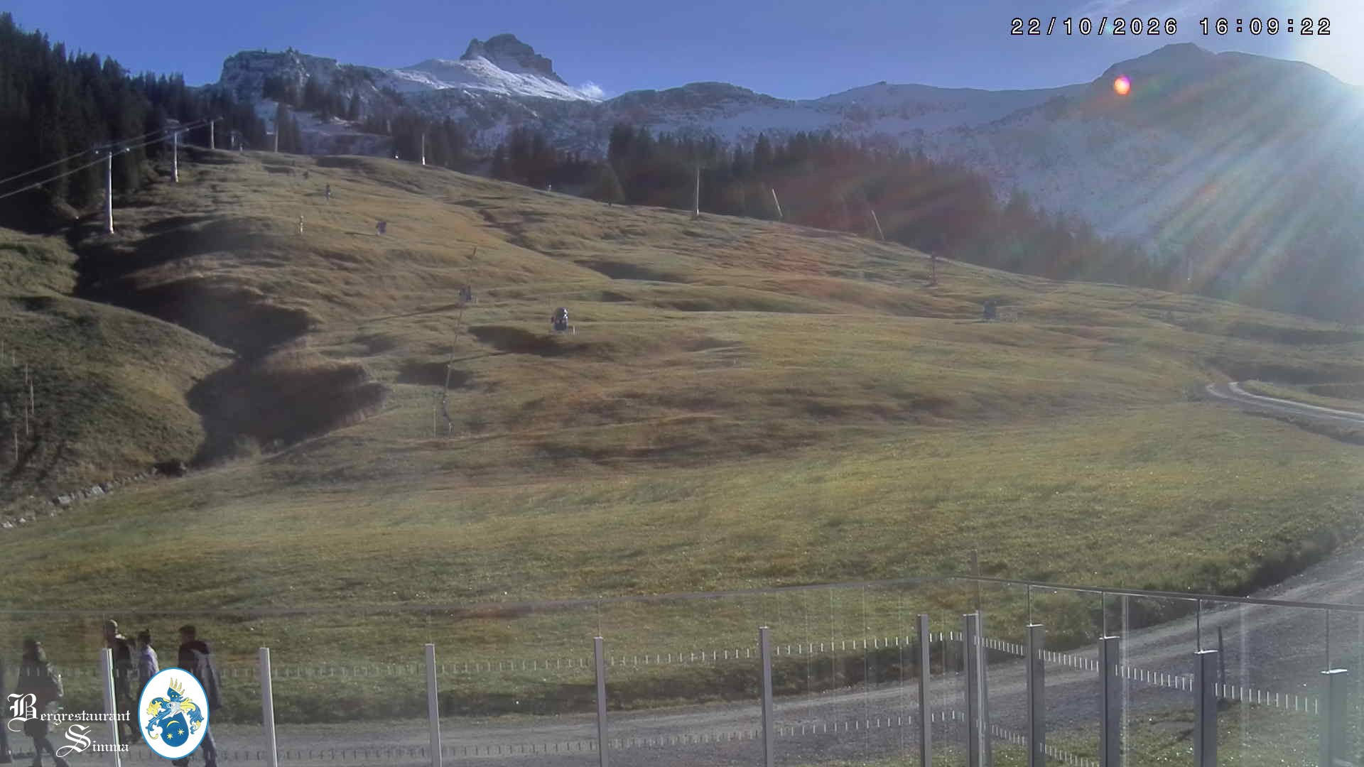 Archiv Foto Webcam Mellau: Aussicht vom Bergrestaurant Simma